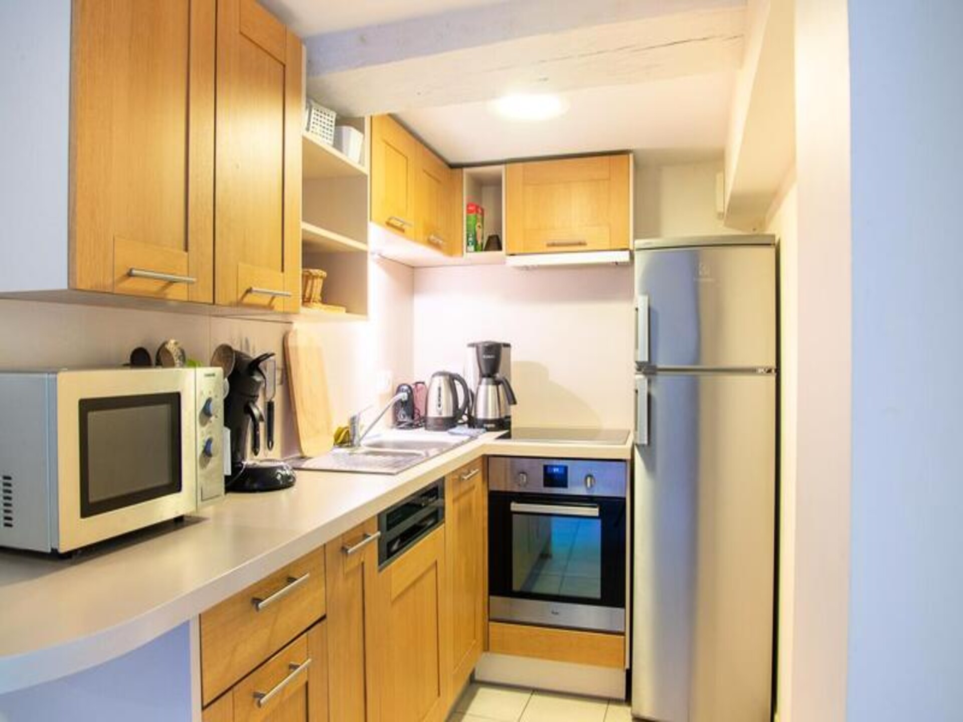Ruim appartement voor 8 personen op 1100 m hoogte met zwembad in St Amans - foto 4