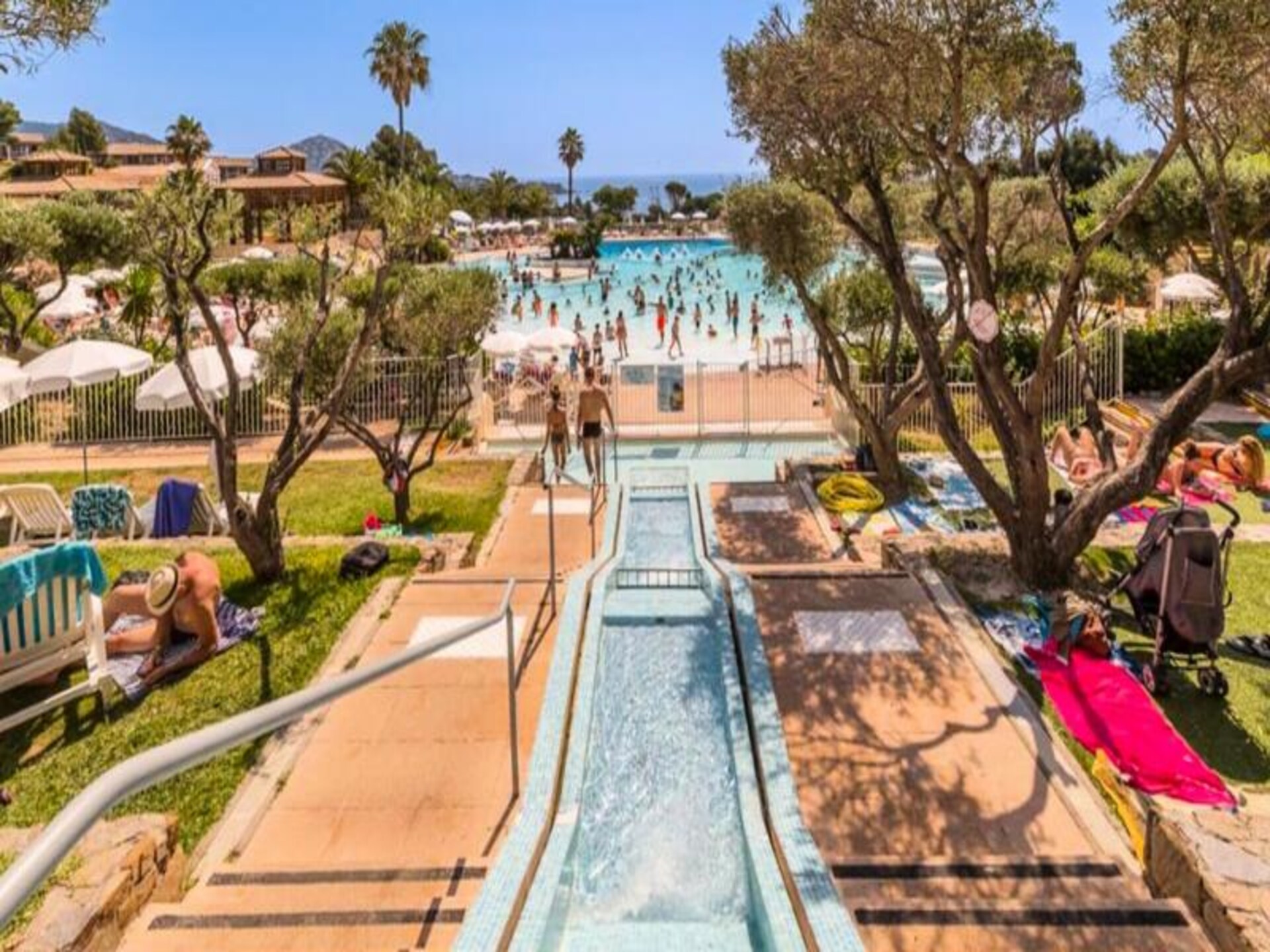 Zonovergoten appartement voor 7 personen met zeezicht nabij de stranden van Agay - foto 34