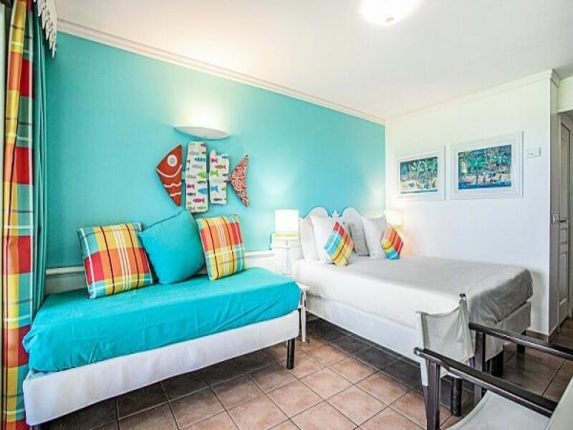 Knus appartement met tuin vlakbij de stranden van Sainte-Luce - foto 9