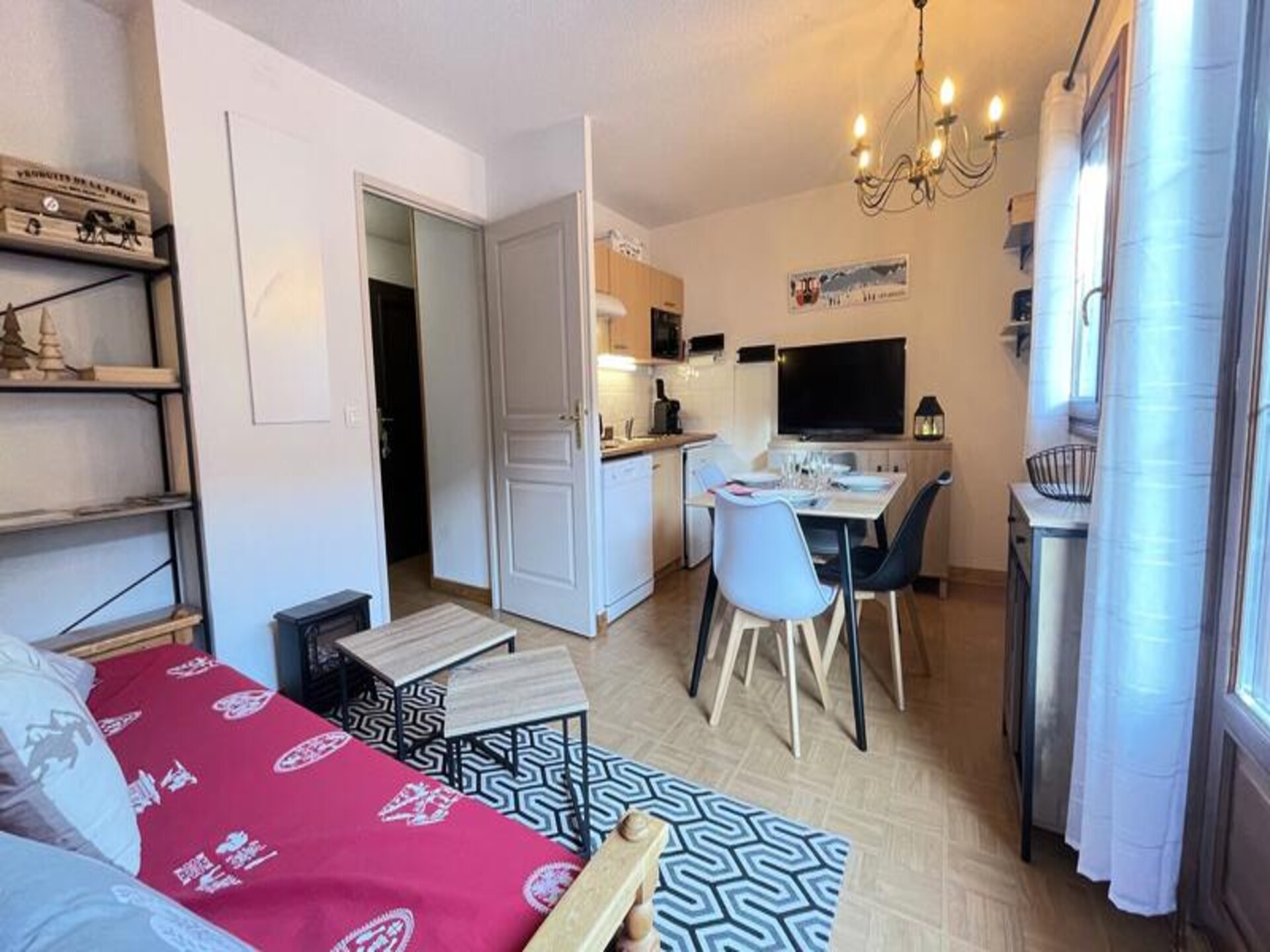 Knus appartement in Flumet, honden welkom, vlakbij de piste - foto 11