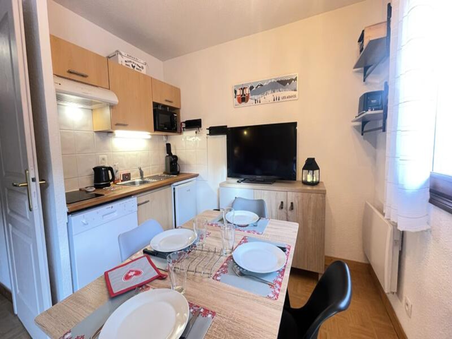 Knus appartement in Flumet, honden welkom, vlakbij de piste - foto 20