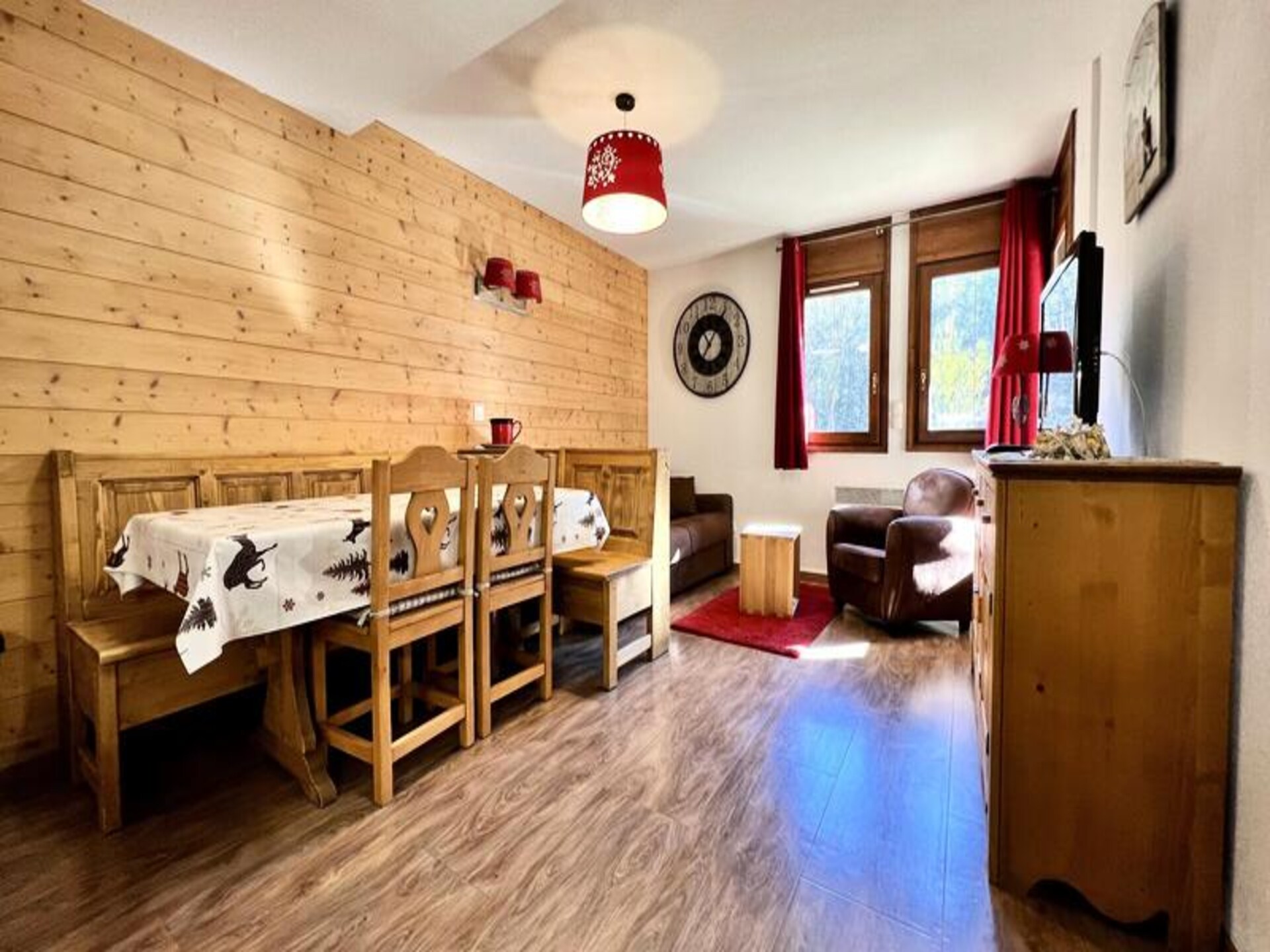 Gezellig appartement in Les Chalets Des Evettes, Flumet - 6 pers. - foto 12