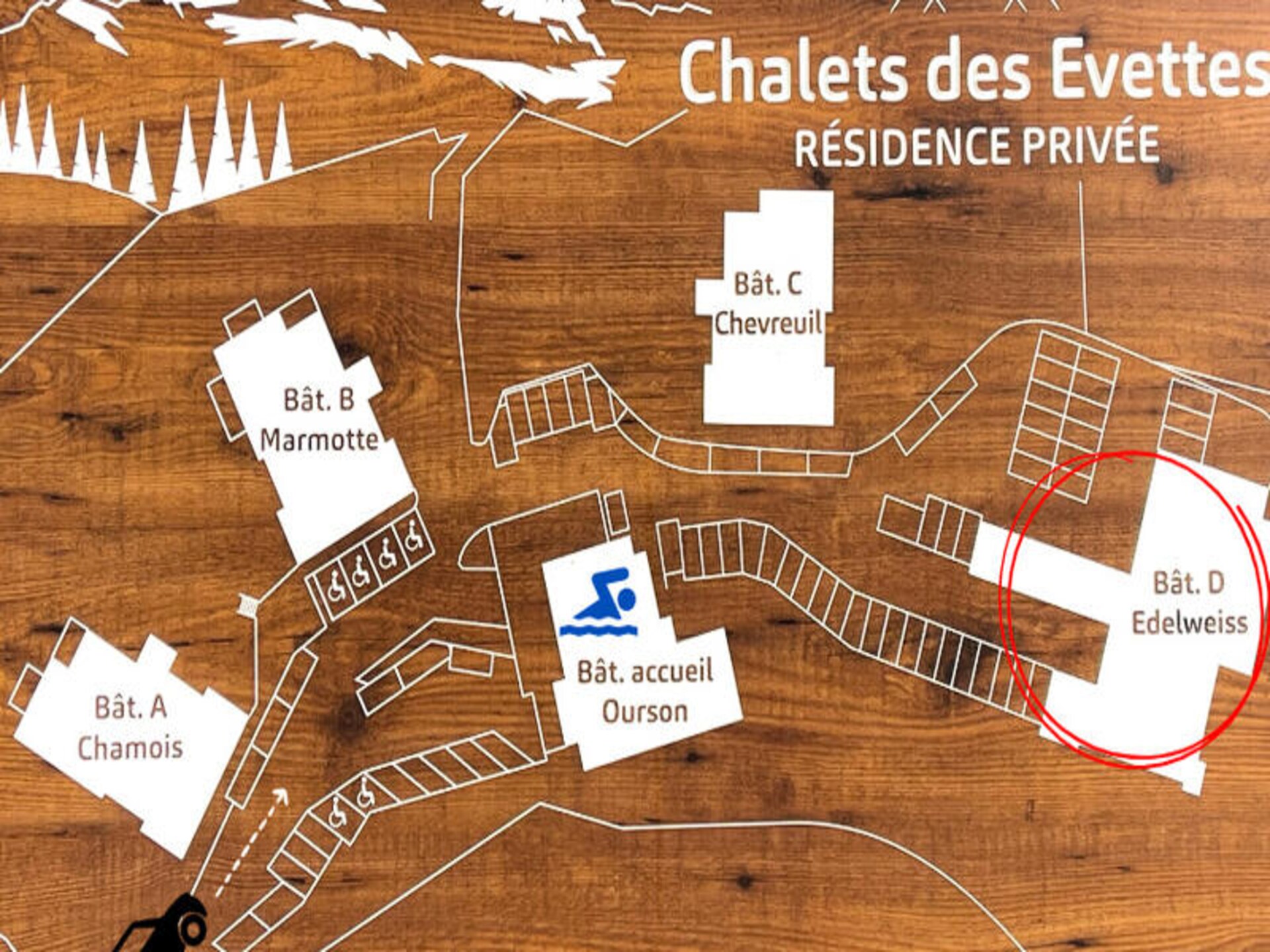 Gezellig appartement in Les Chalets Des Evettes, Flumet - 6 pers. - foto 24