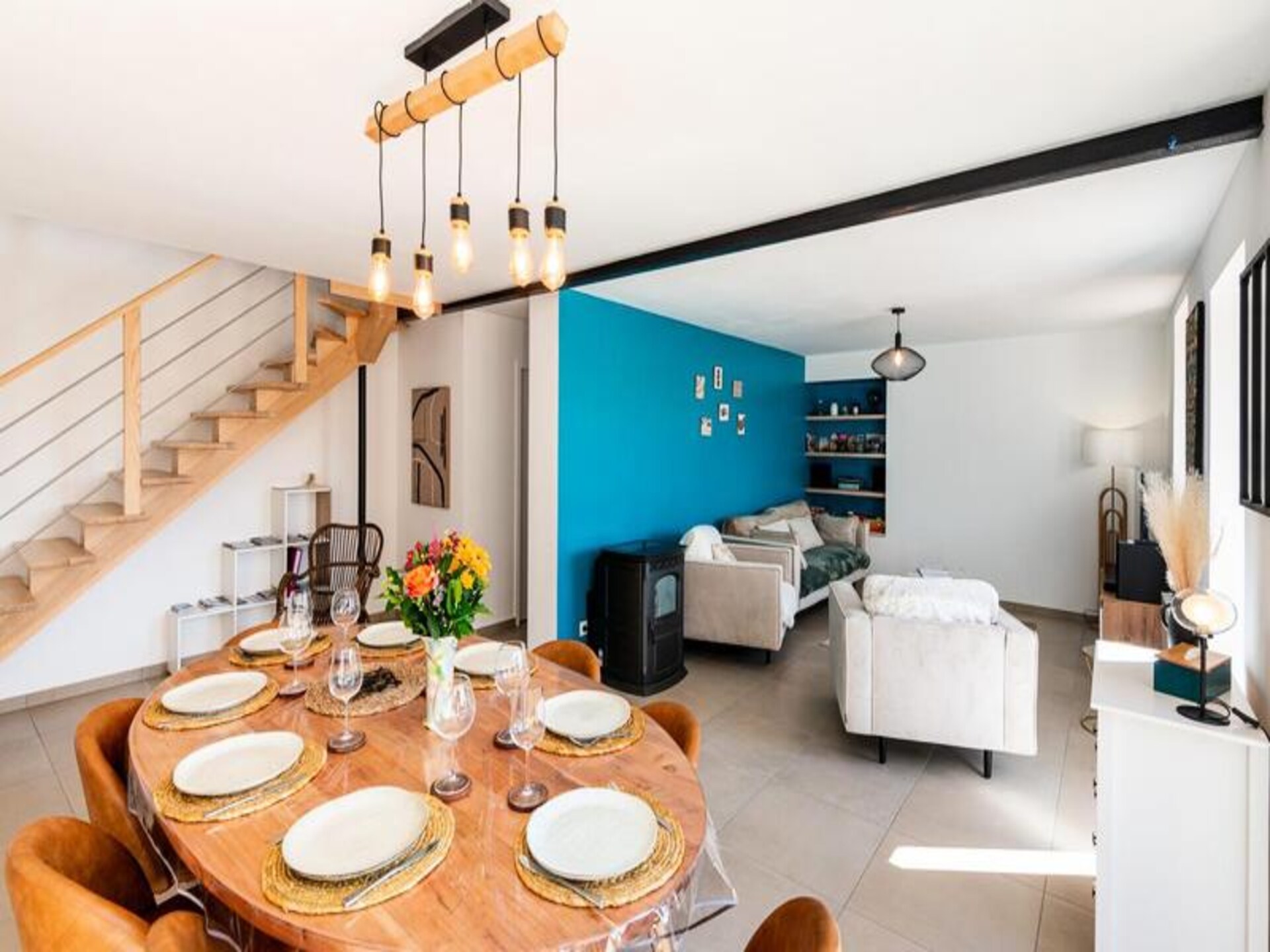 Luxe appartement in Antrenas met jacuzzi, sauna en privétuin voor 6 personen - foto 7