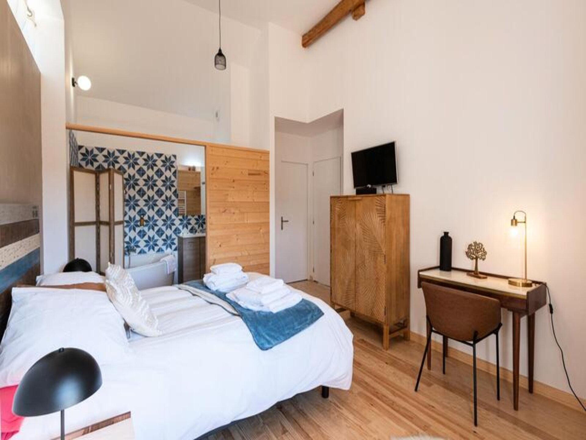 Luxe appartement in Antrenas met jacuzzi, sauna en privétuin voor 6 personen - foto 18