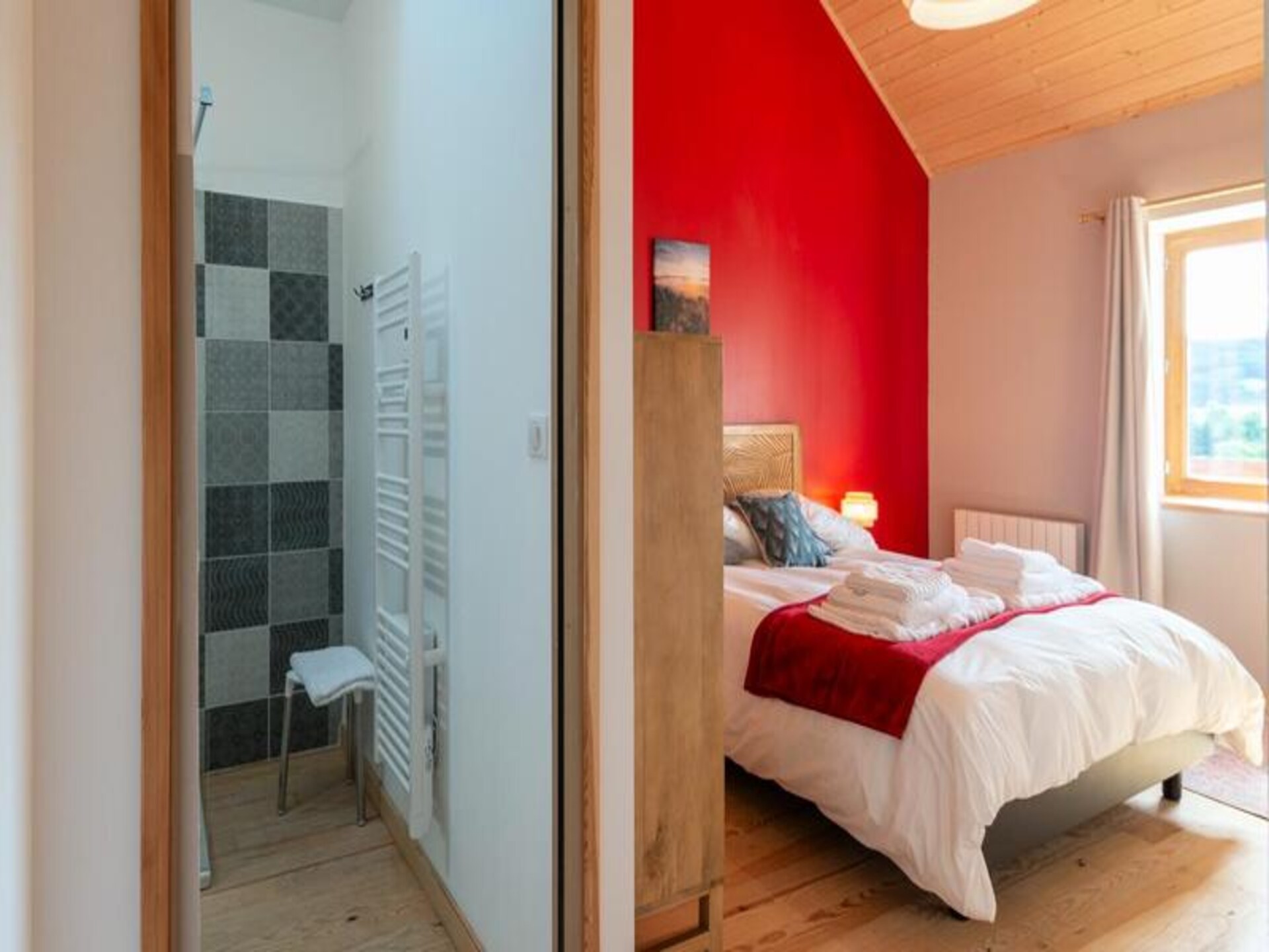 Luxe appartement in Antrenas met jacuzzi, sauna en privétuin voor 6 personen - foto 23