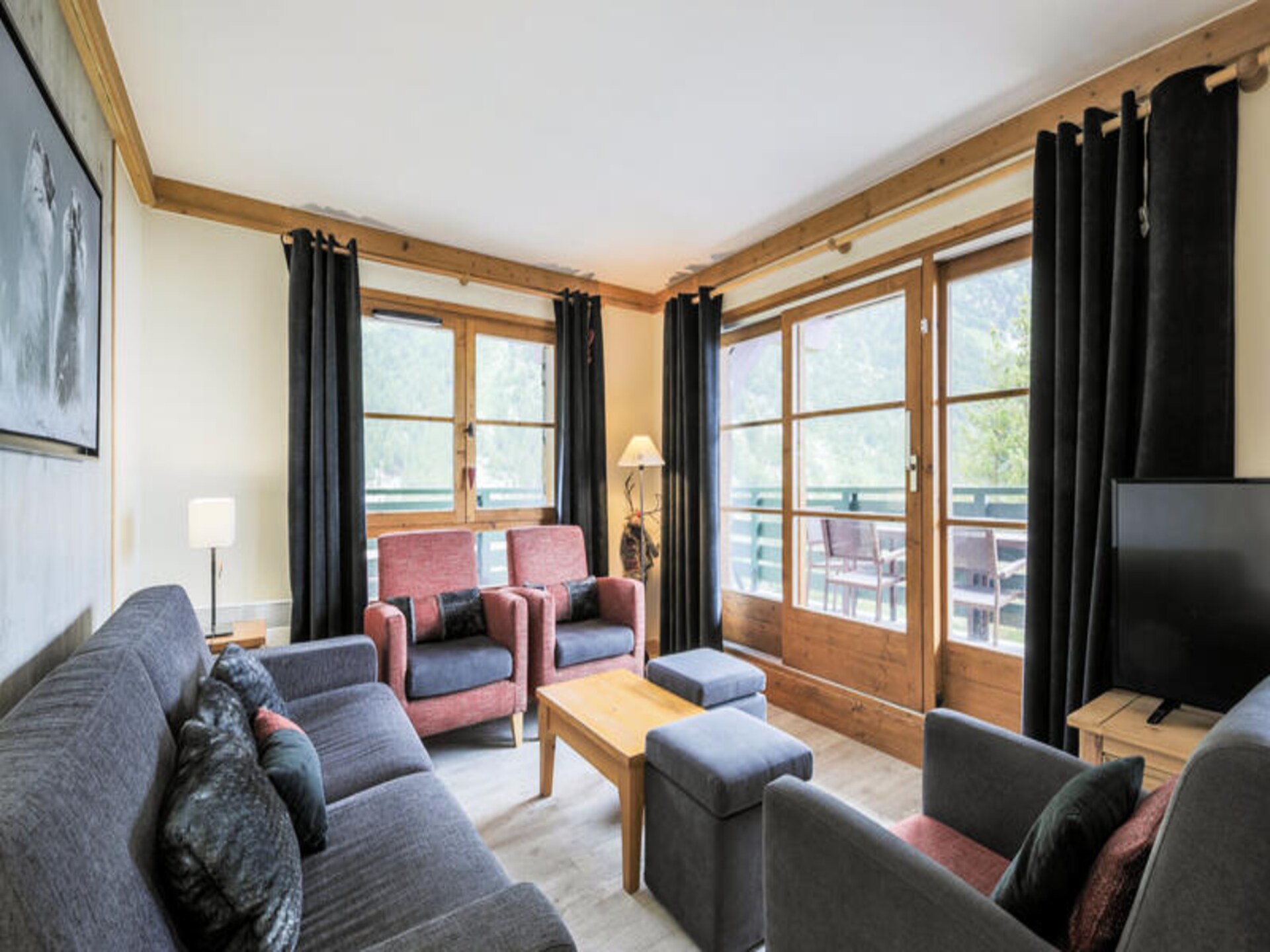 Résidence Les Arcs 1950 Le Village: ruim appartement voor 8 aan de piste - foto 14
