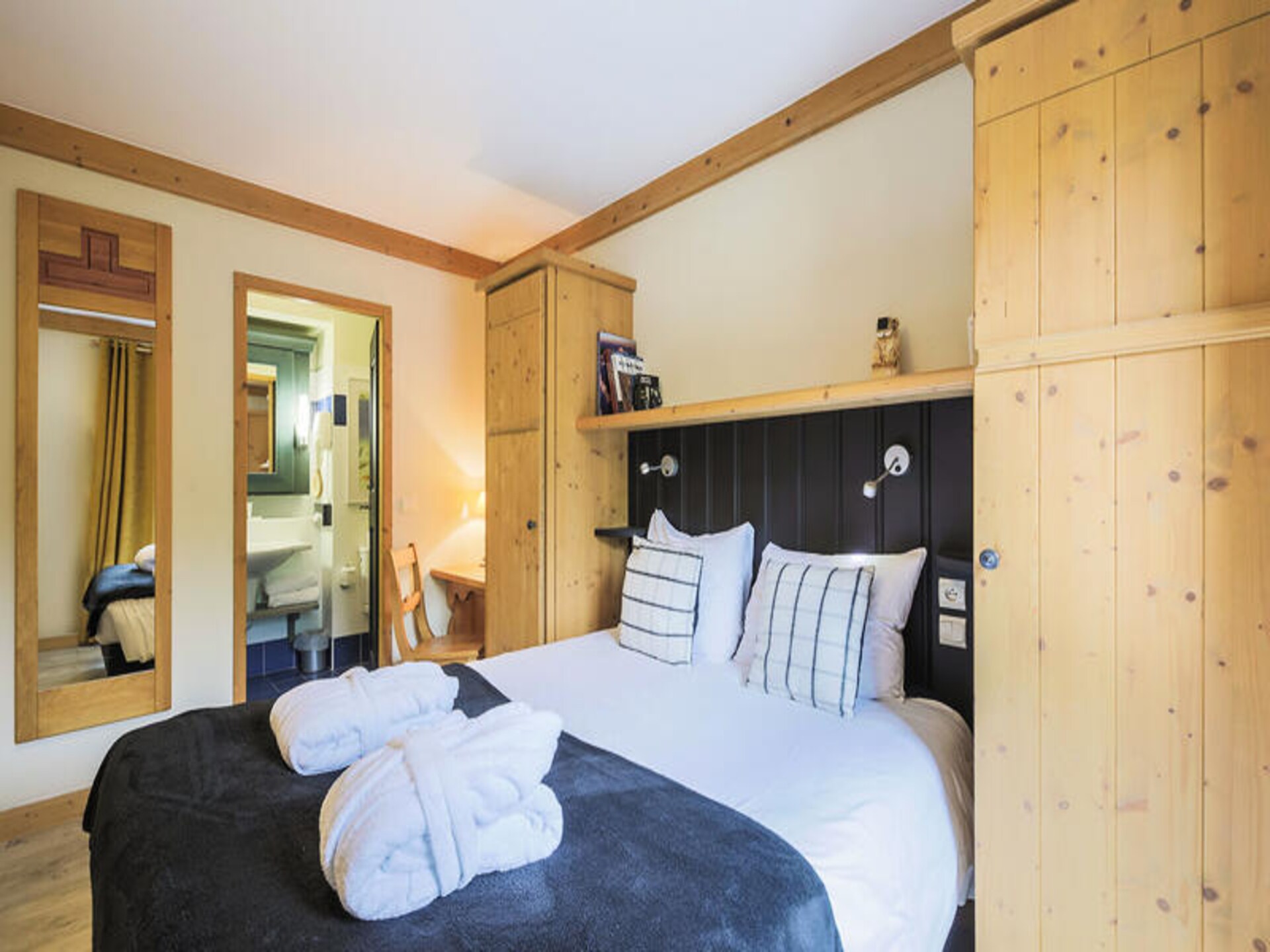 Résidence Les Arcs 1950 Le Village: ruim appartement voor 8 aan de piste - foto 21