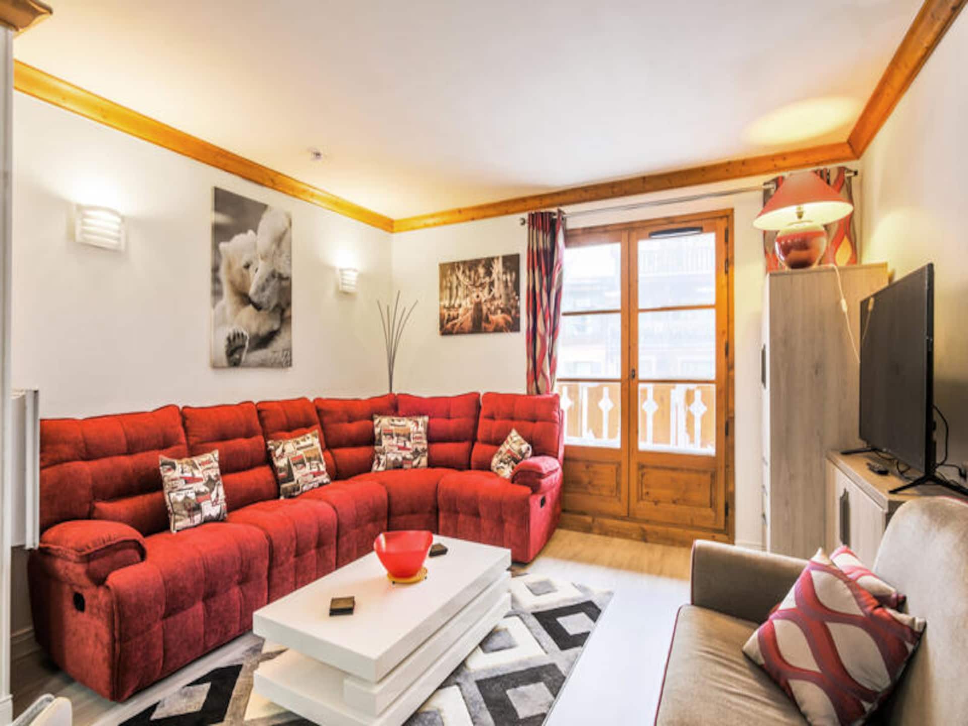 Résidence Arc 1950 Le Village: Appartement 4p met balkon en wellness - foto 15