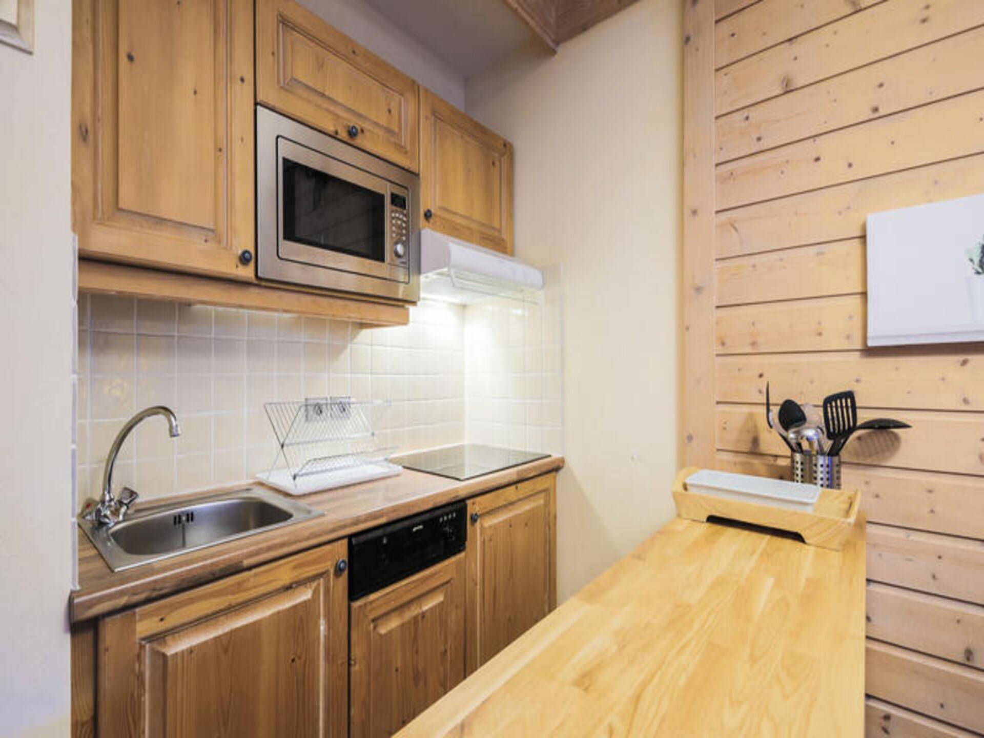 Knus appartement op de piste in Arc 1950 met wellness en uitzicht - foto 21