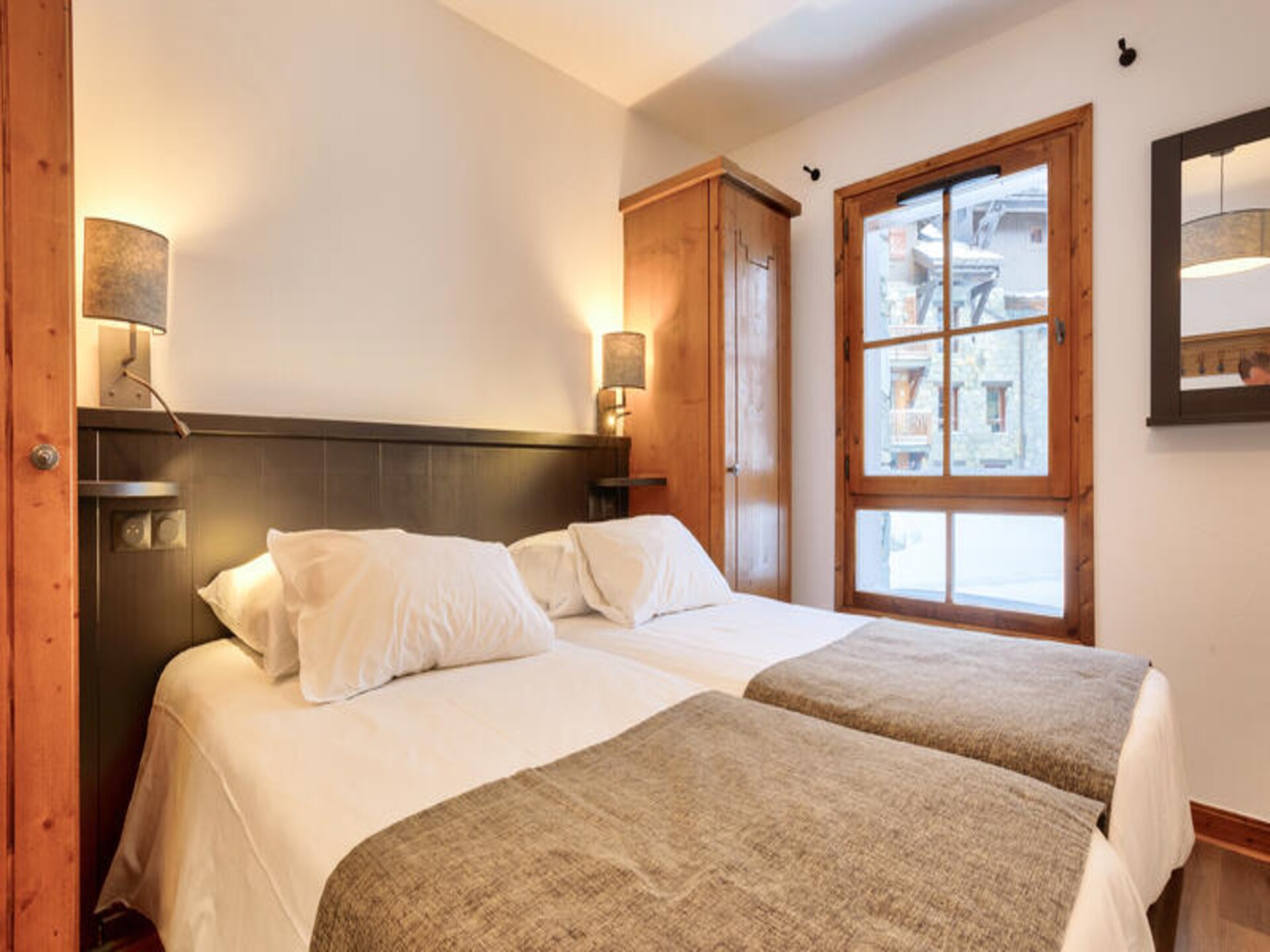 Appartement Arc 1950: Ski-in, ski-out met zwembad en balkon voor 6 personen - foto 23