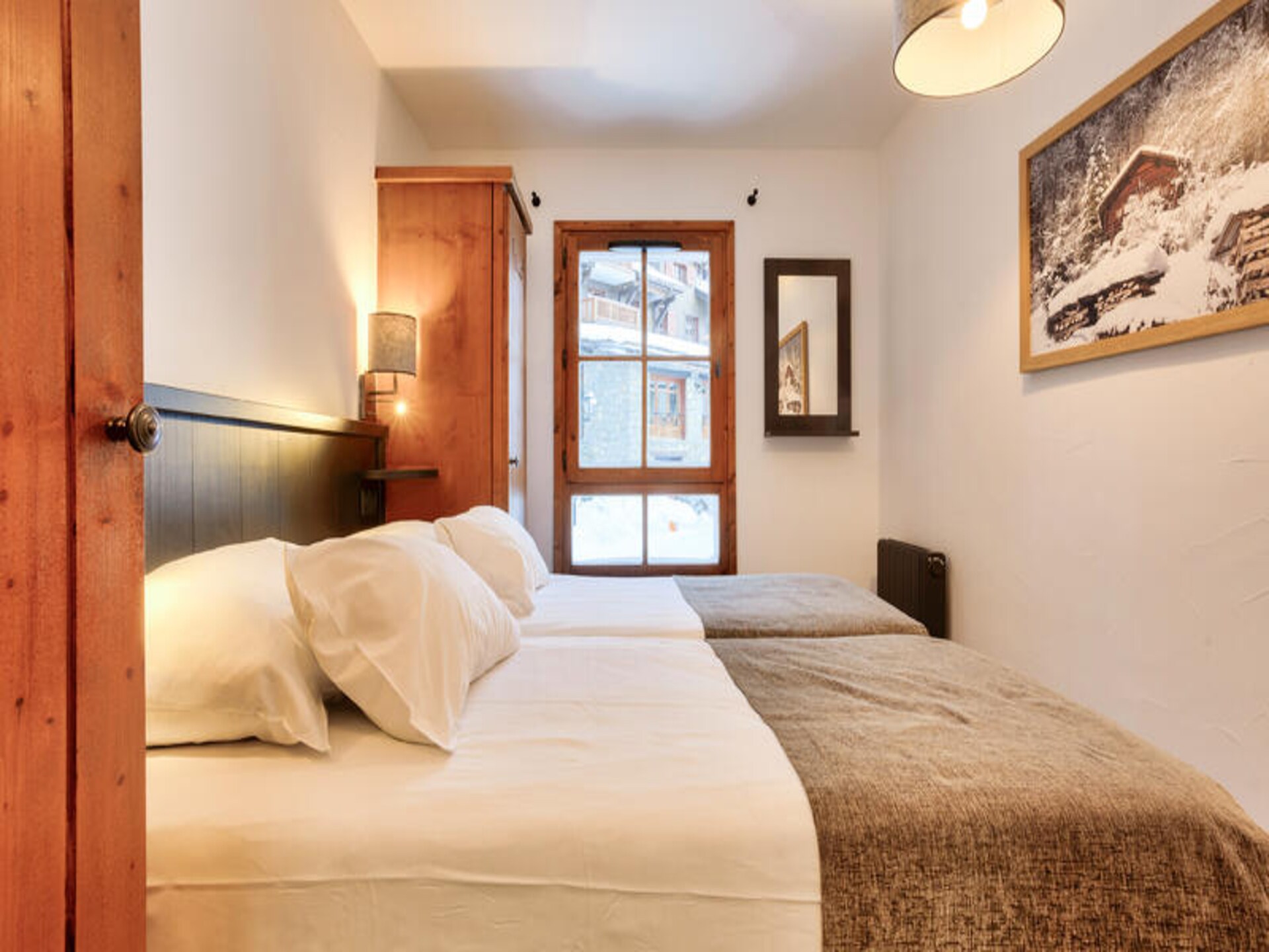 Appartement Arc 1950: Ski-in, ski-out met zwembad en balkon voor 6 personen - foto 26