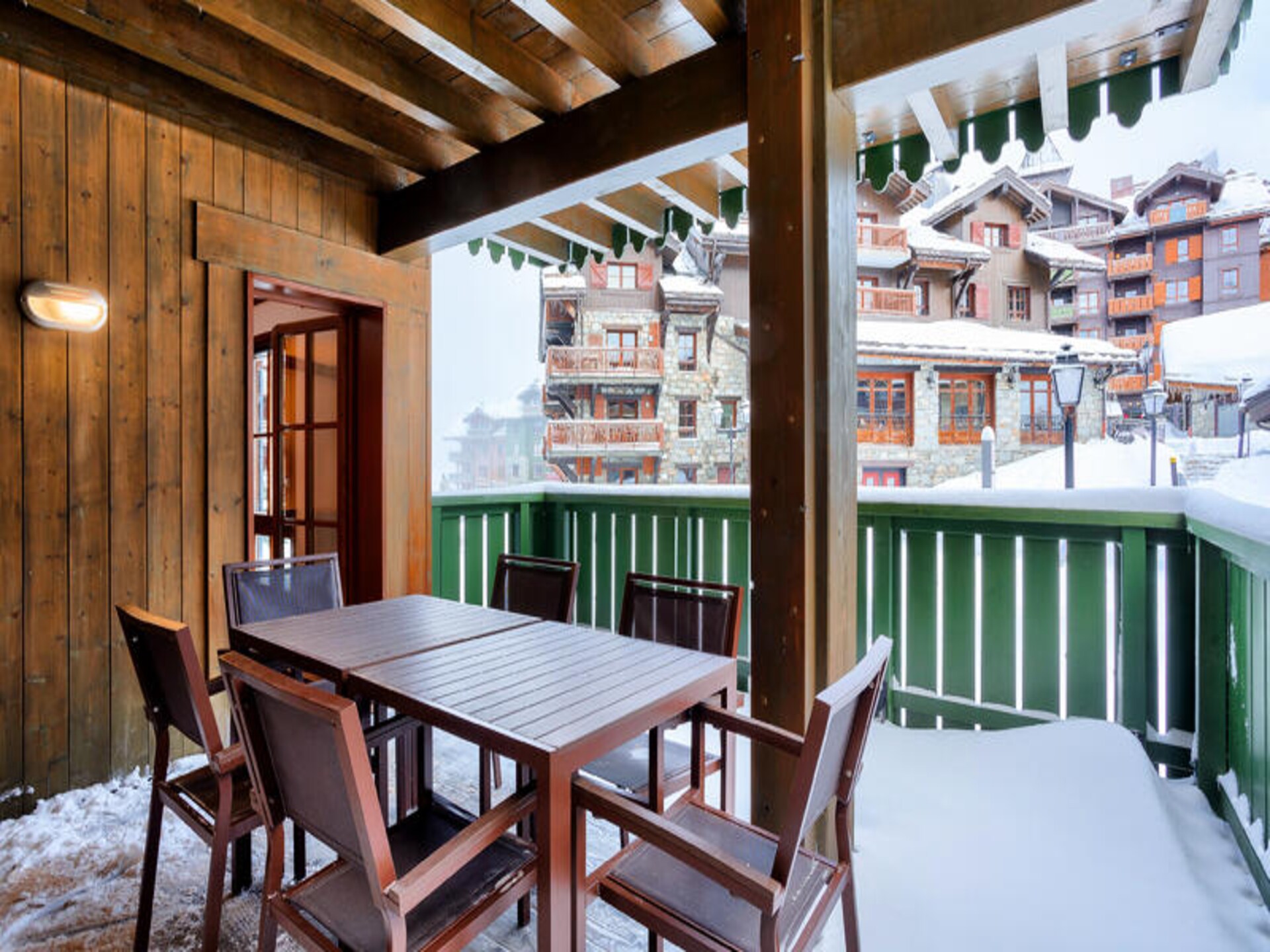 Appartement Arc 1950: Ski-in, ski-out met zwembad en balkon voor 6 personen - foto 29