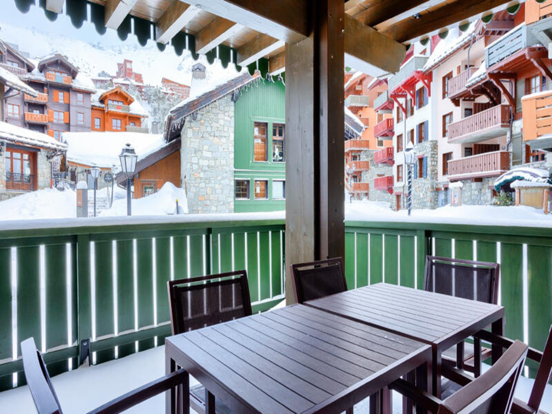 Appartement Arc 1950: Ski-in, ski-out met zwembad en balkon voor 6 personen - foto 30
