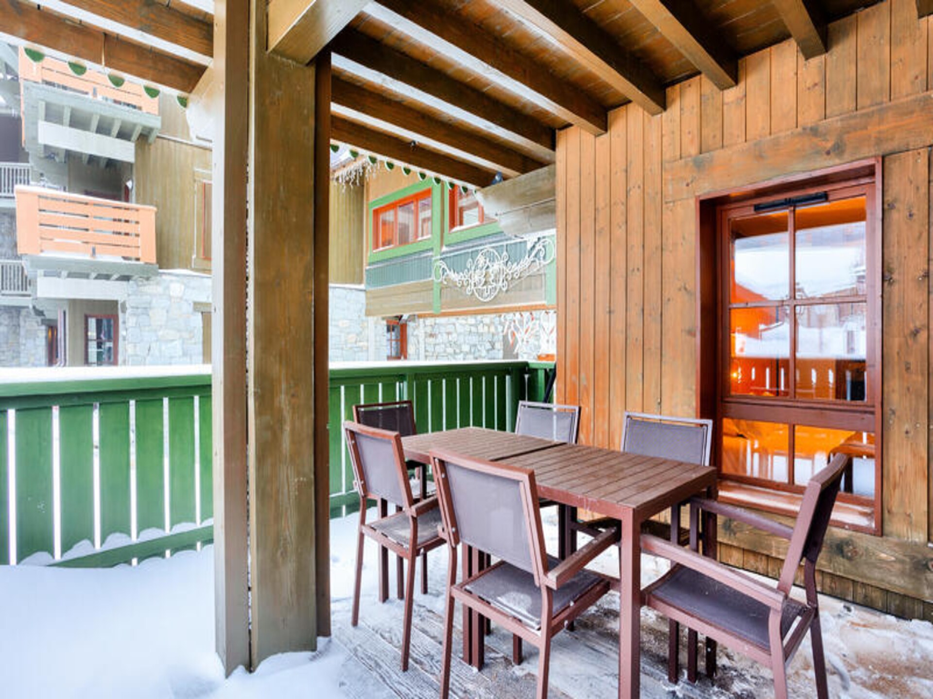 Appartement Arc 1950: Ski-in, ski-out met zwembad en balkon voor 6 personen - foto 31