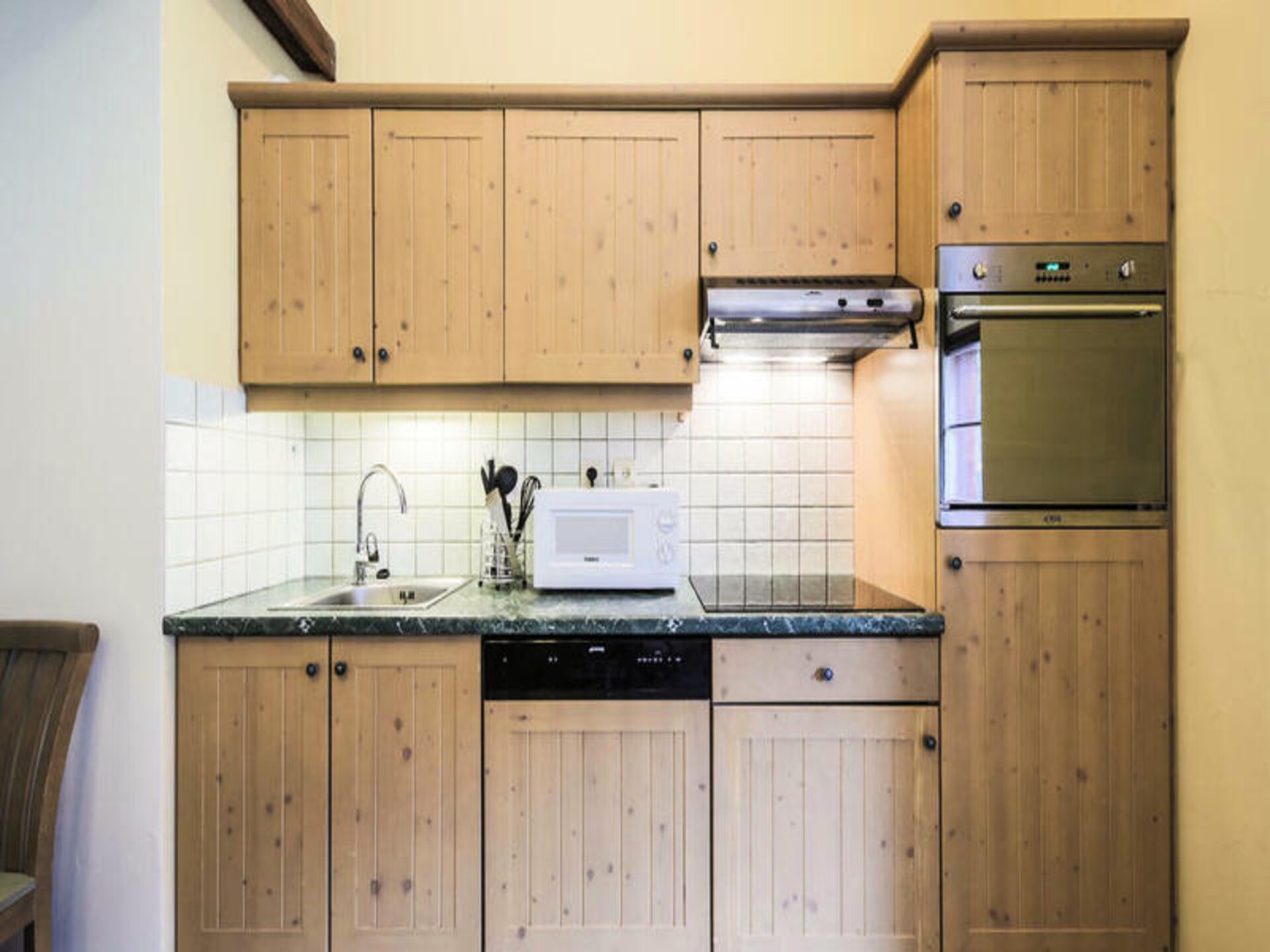 Appartement 6 pers. aan de piste in Arc 1950 met zwembad, sauna & balkon - foto 21