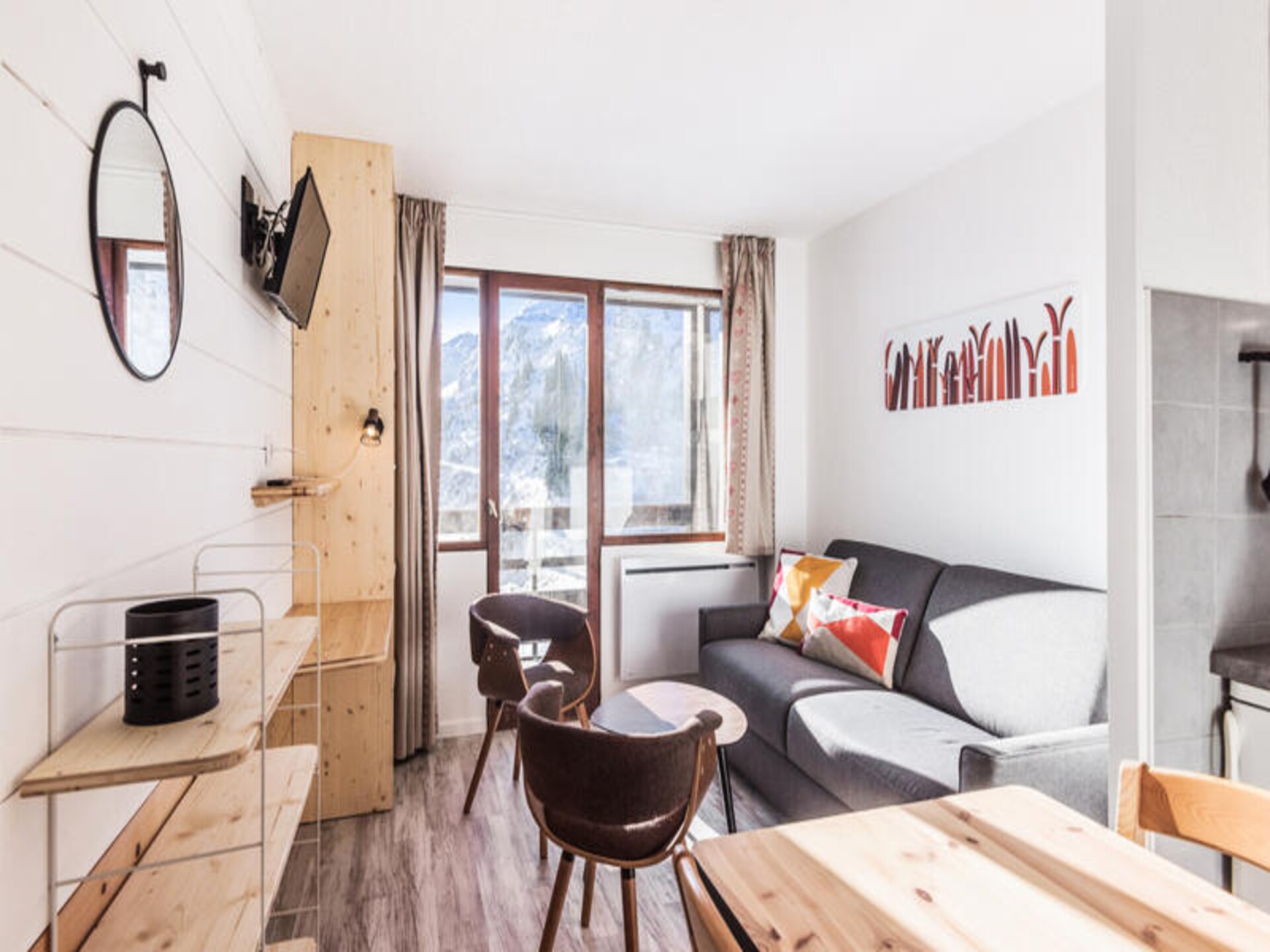 Gezellig ski-appartement voor 4 personen in Avoriaz 1800 met balkon en ski-in/ski-out - foto 1