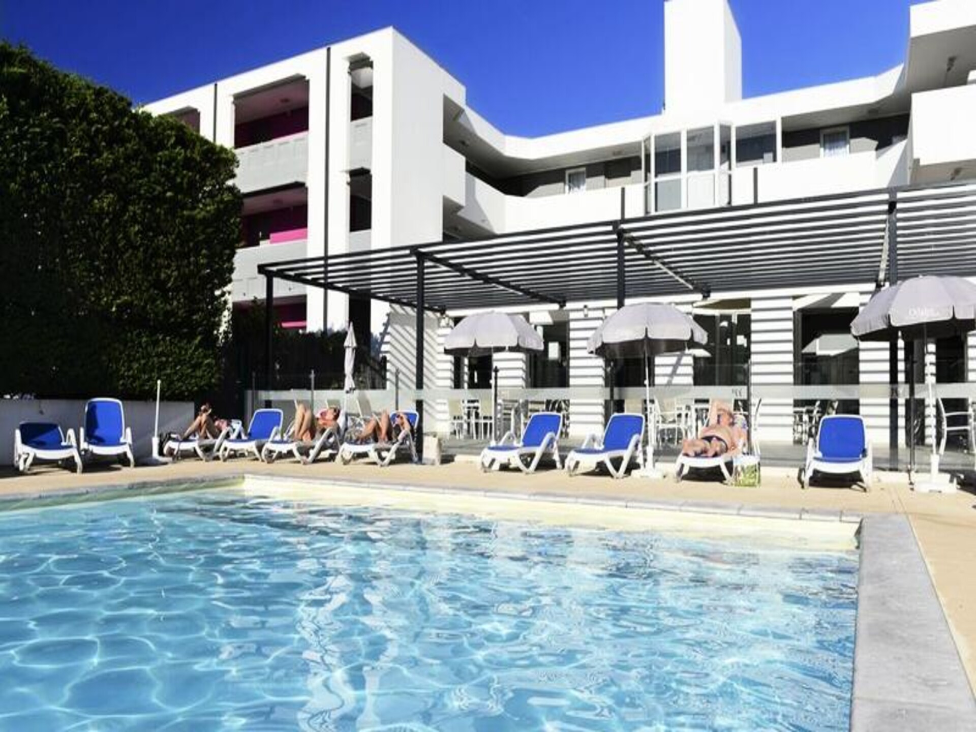 Ruim appartement voor 6 bij strand en thermen in Balaruc-les-Bains - foto 9