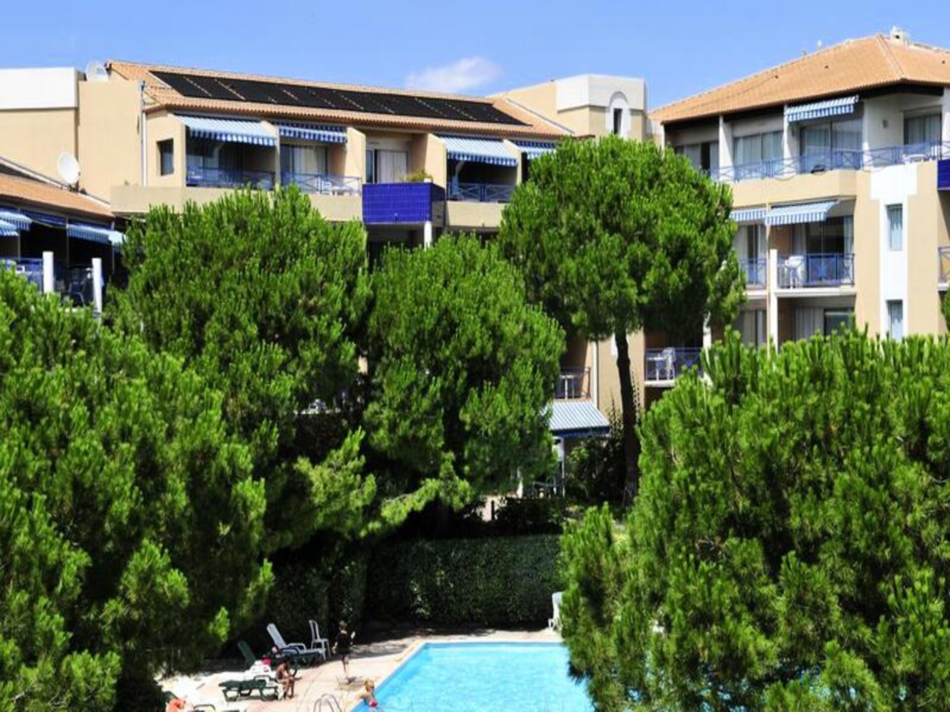 Knus appartement in Balaruc-les-Bains met zwembad, dichtbij strand en Montpellier - foto 9