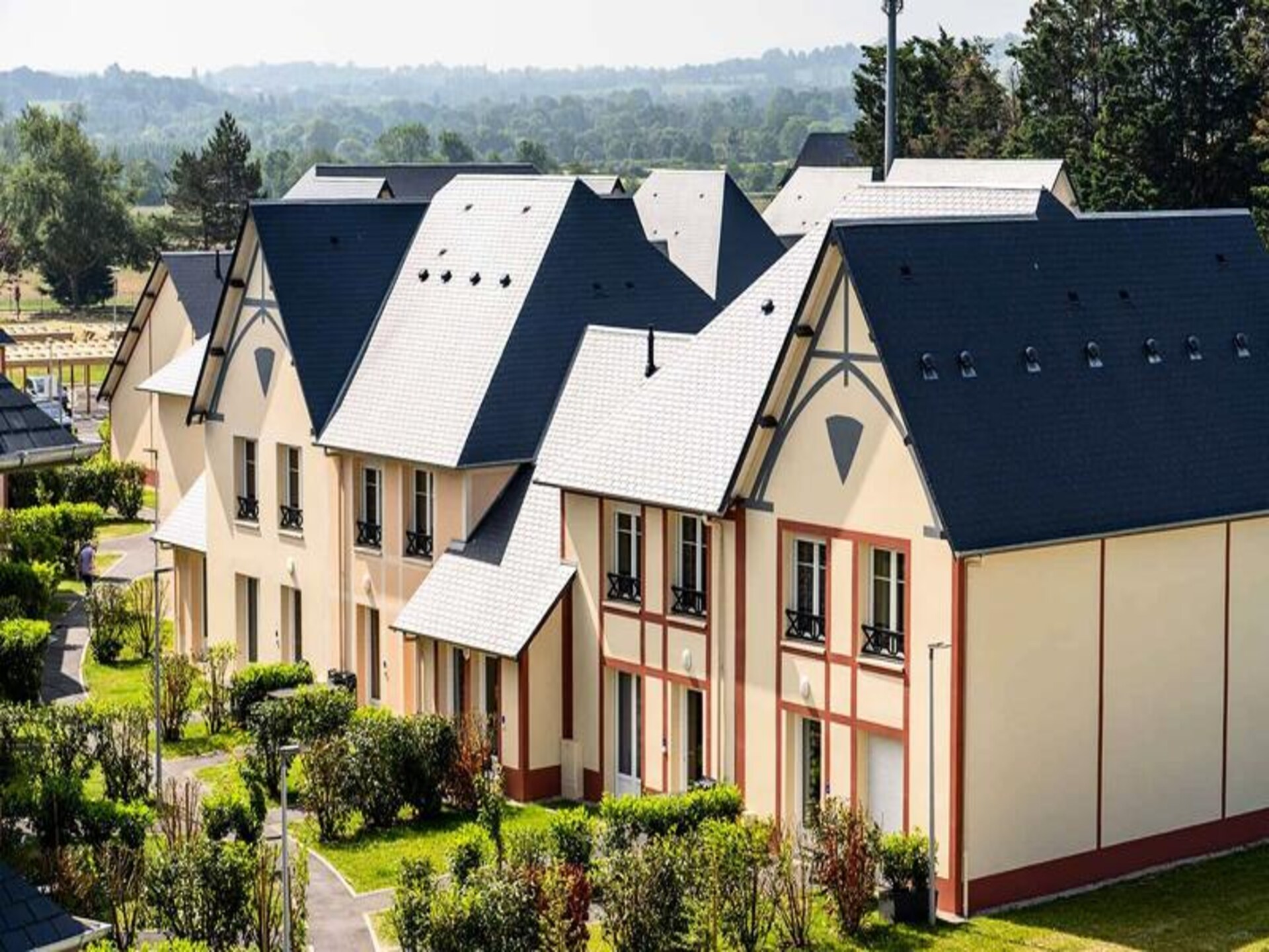 Appartement 6p nabij strand Blonville-sur-Mer met zwembad & wellness - foto 12