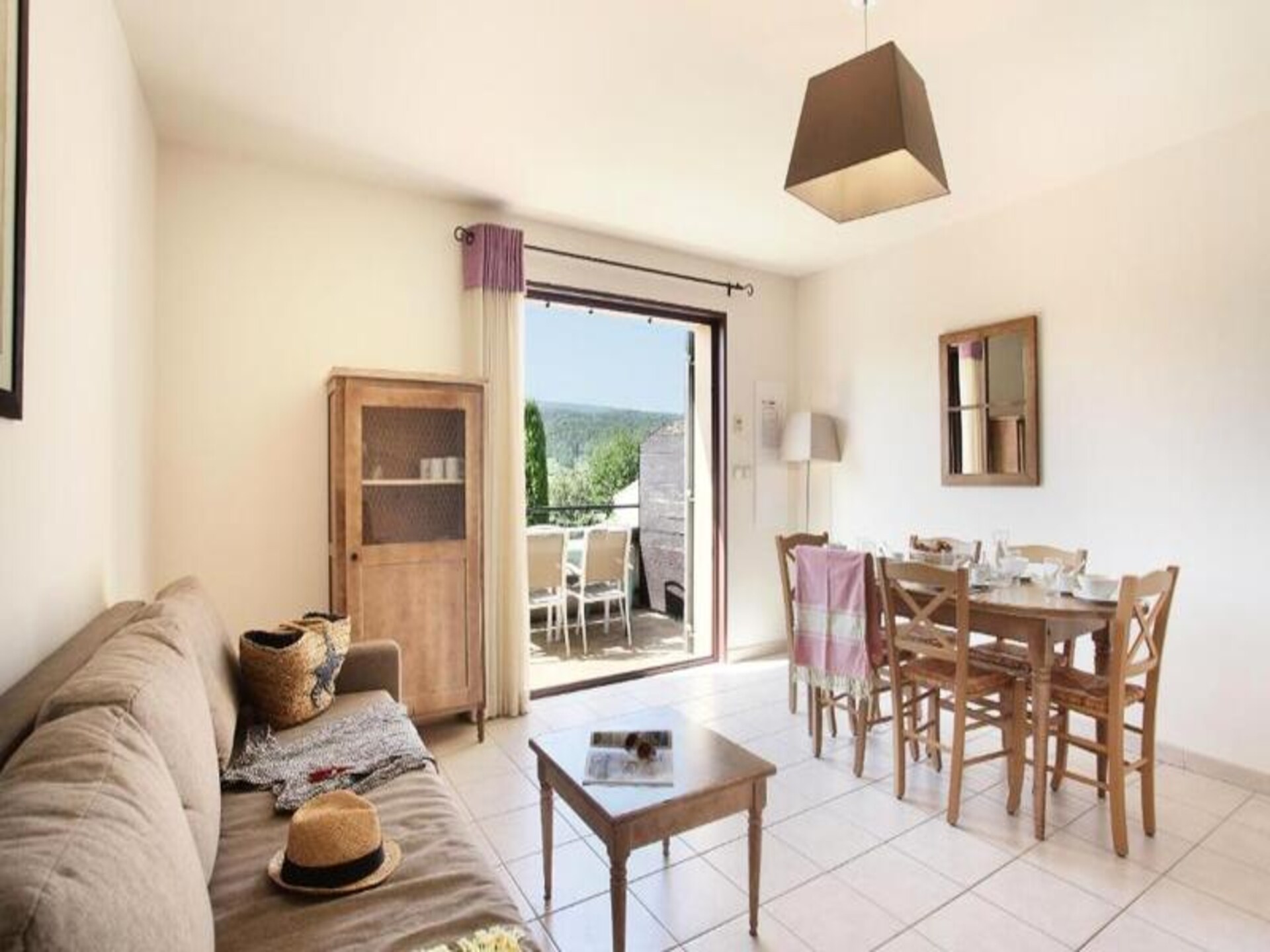 Ruim appartement voor 7 met airco en zwembad bij Bonnieux in de Luberon - foto 10