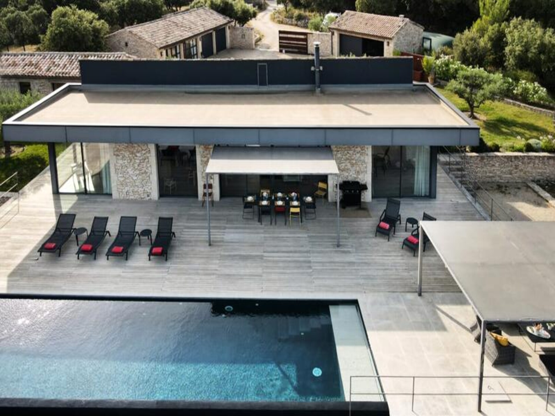 Architectonische villa met verwarmd zwembad en Luberon-panorama bij Bonnieux - foto 3