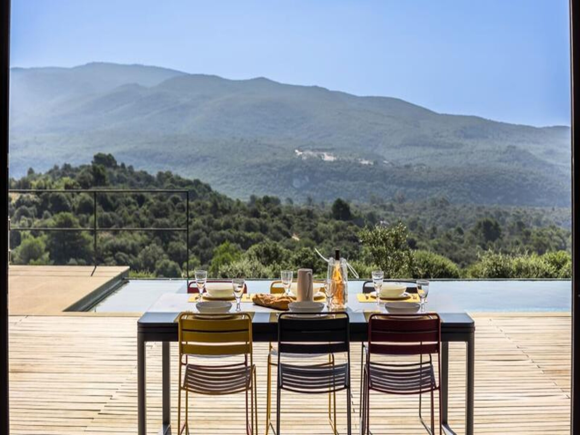 Architectonische villa met verwarmd zwembad en Luberon-panorama bij Bonnieux - foto 4