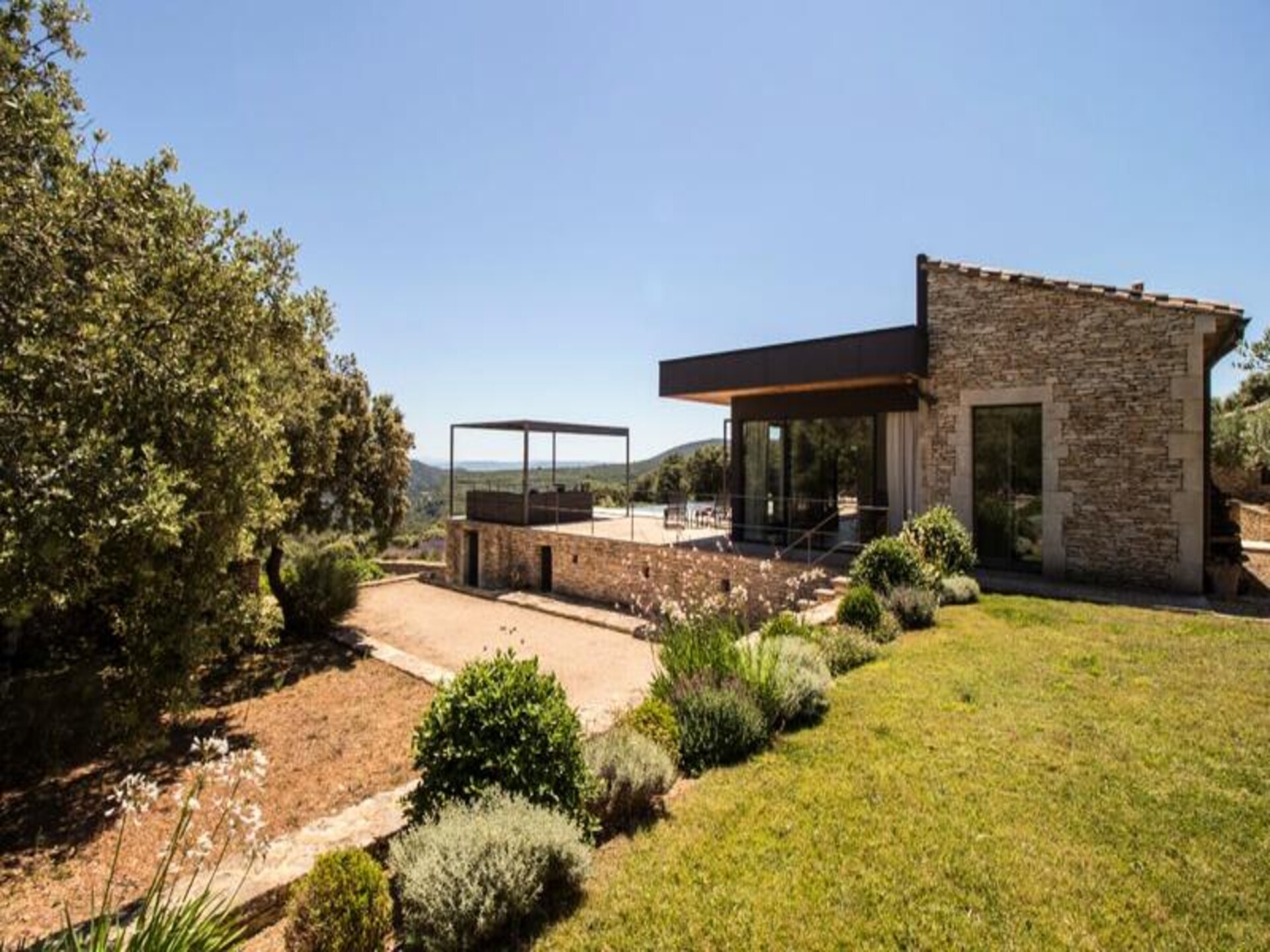 Architectonische villa met verwarmd zwembad en Luberon-panorama bij Bonnieux - foto 27