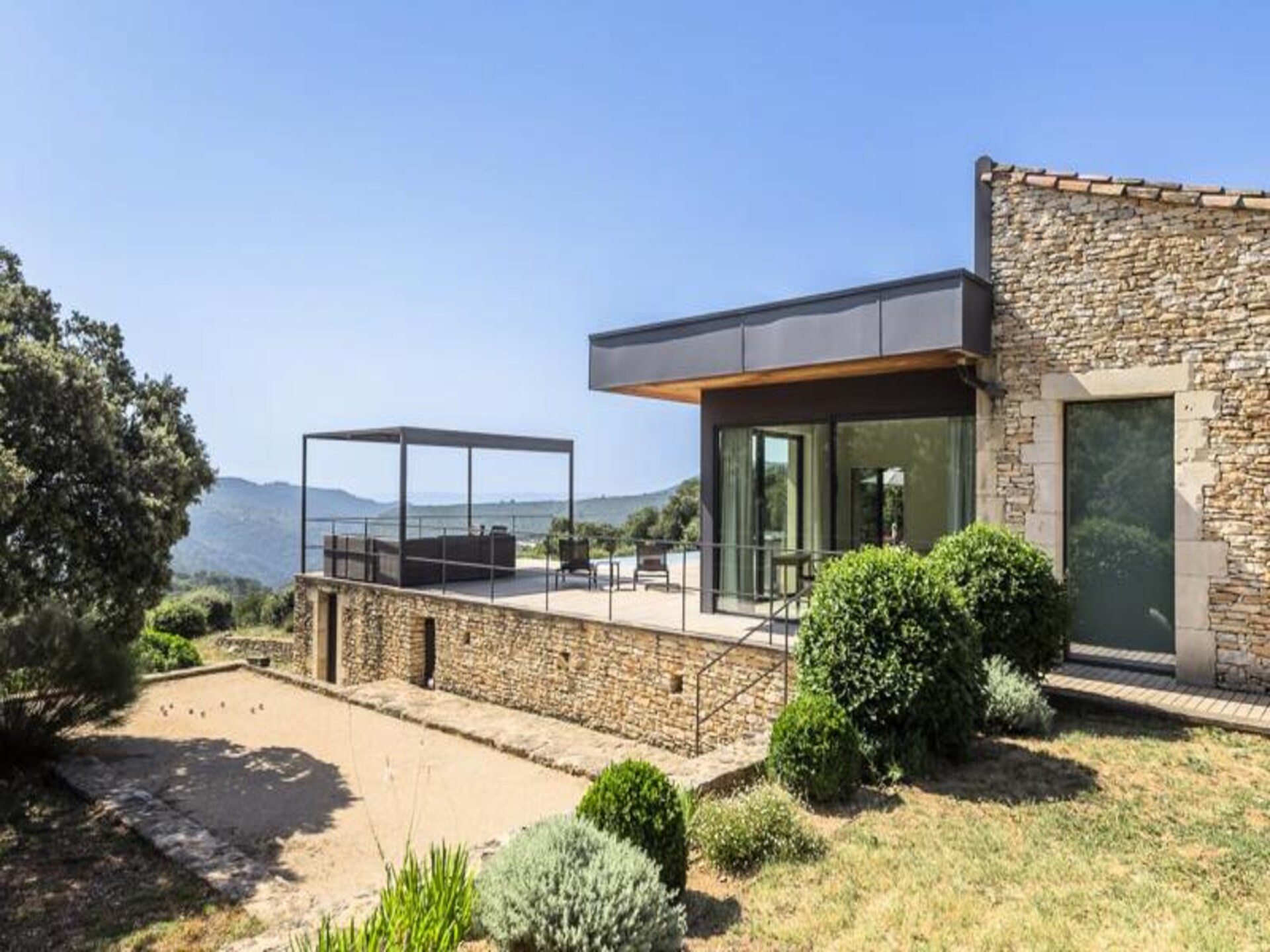 Architectonische villa met verwarmd zwembad en Luberon-panorama bij Bonnieux - foto 39
