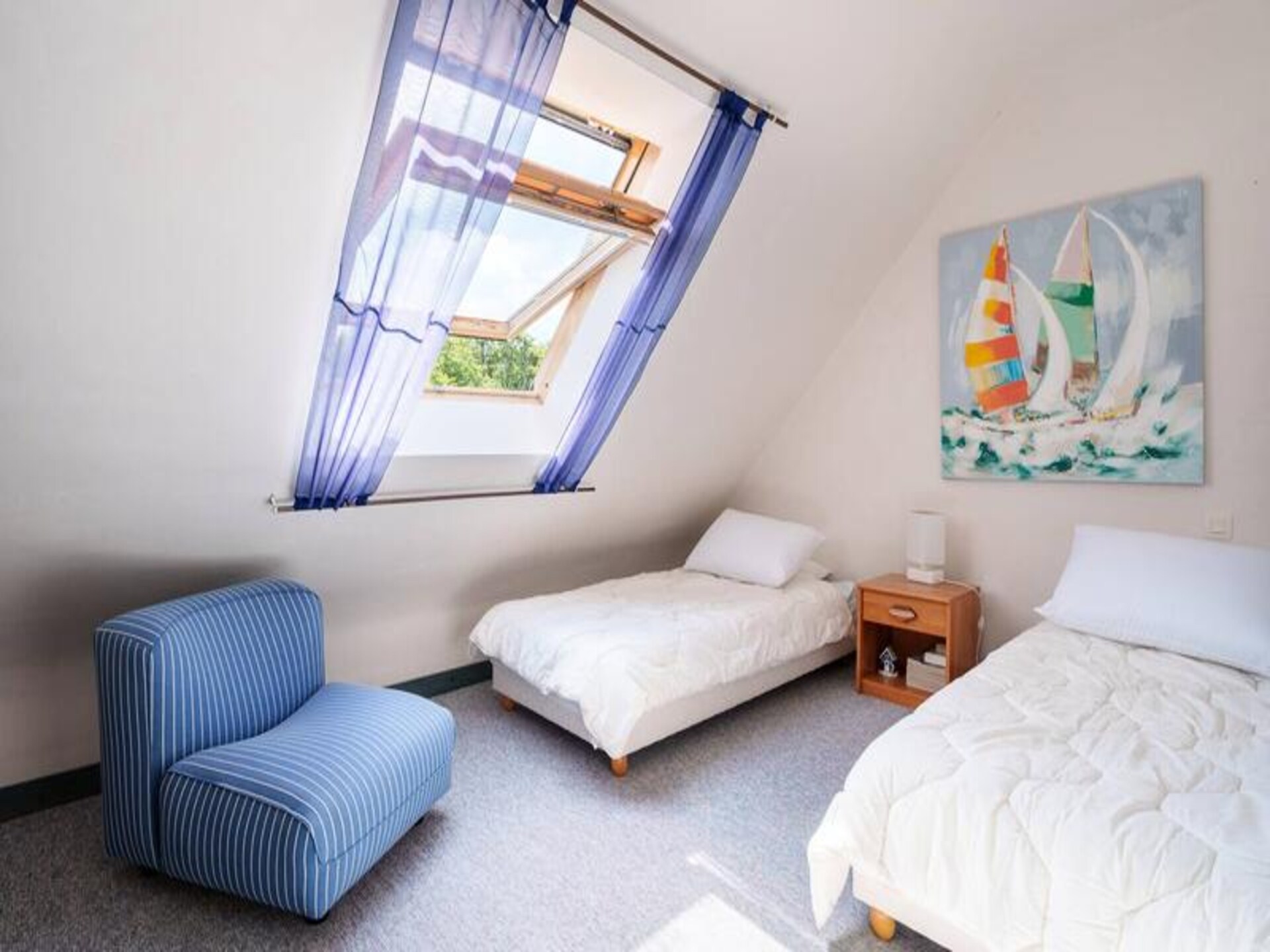 Ruime villa voor 8 personen met grote tuin in Crac'h, op 6 km van het strand - foto 14