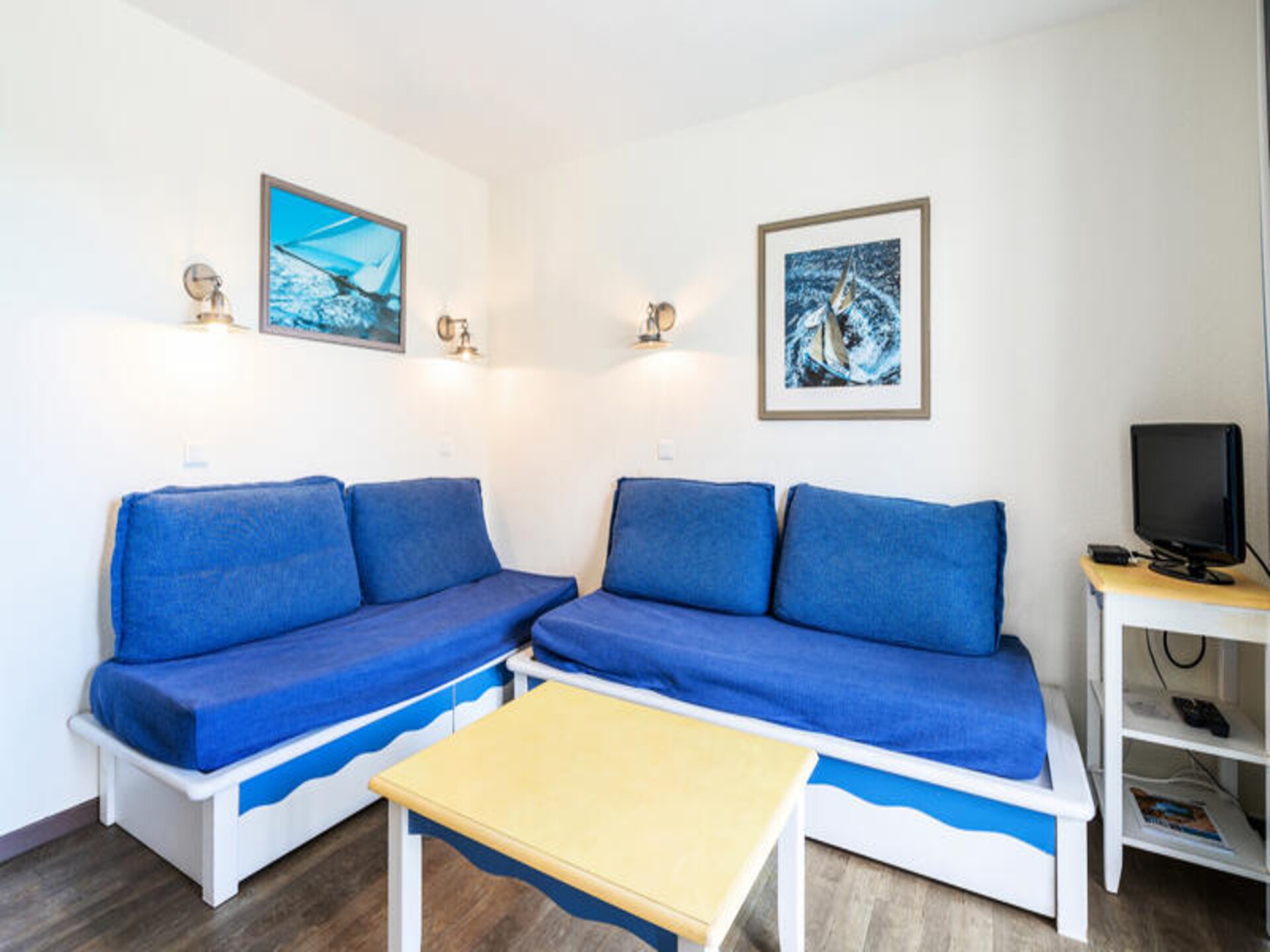Appartement op 10 meter van strand in Fouesnant met zwembad, voor 6 personen - foto 6
