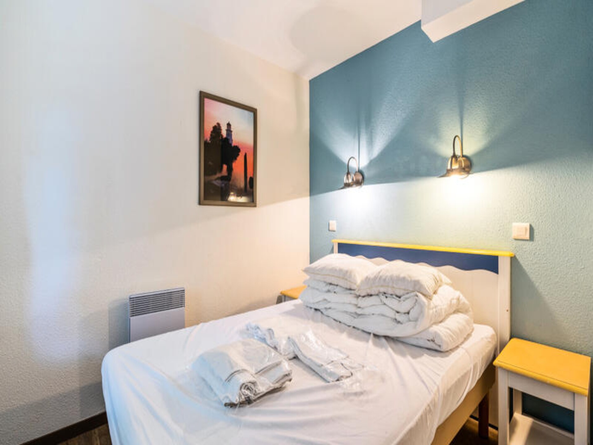 Appartement op 10 meter van strand in Fouesnant met zwembad, voor 6 personen - foto 11