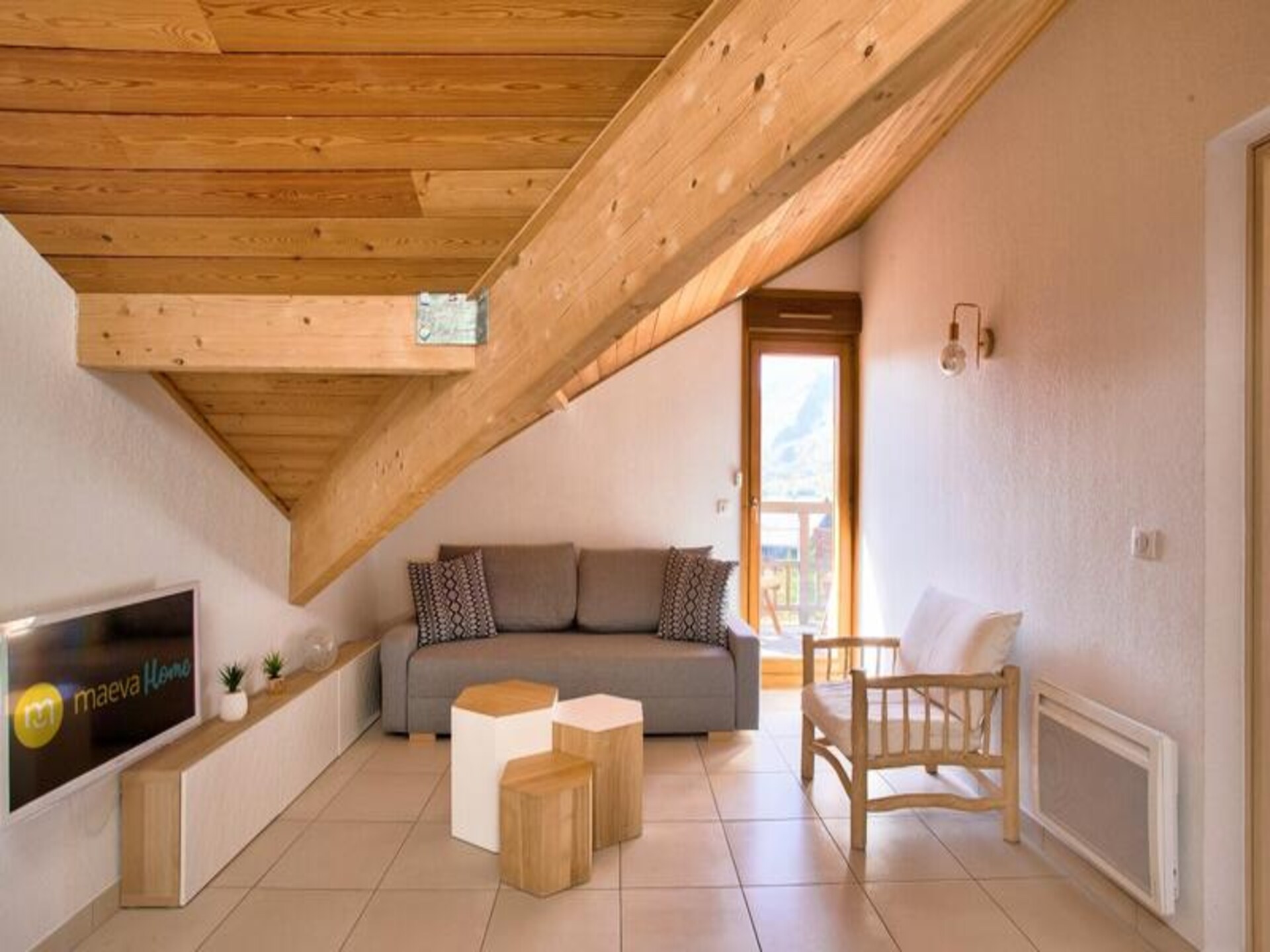 Knus appartement op 600m van de piste in La Joue du Loup - foto 13