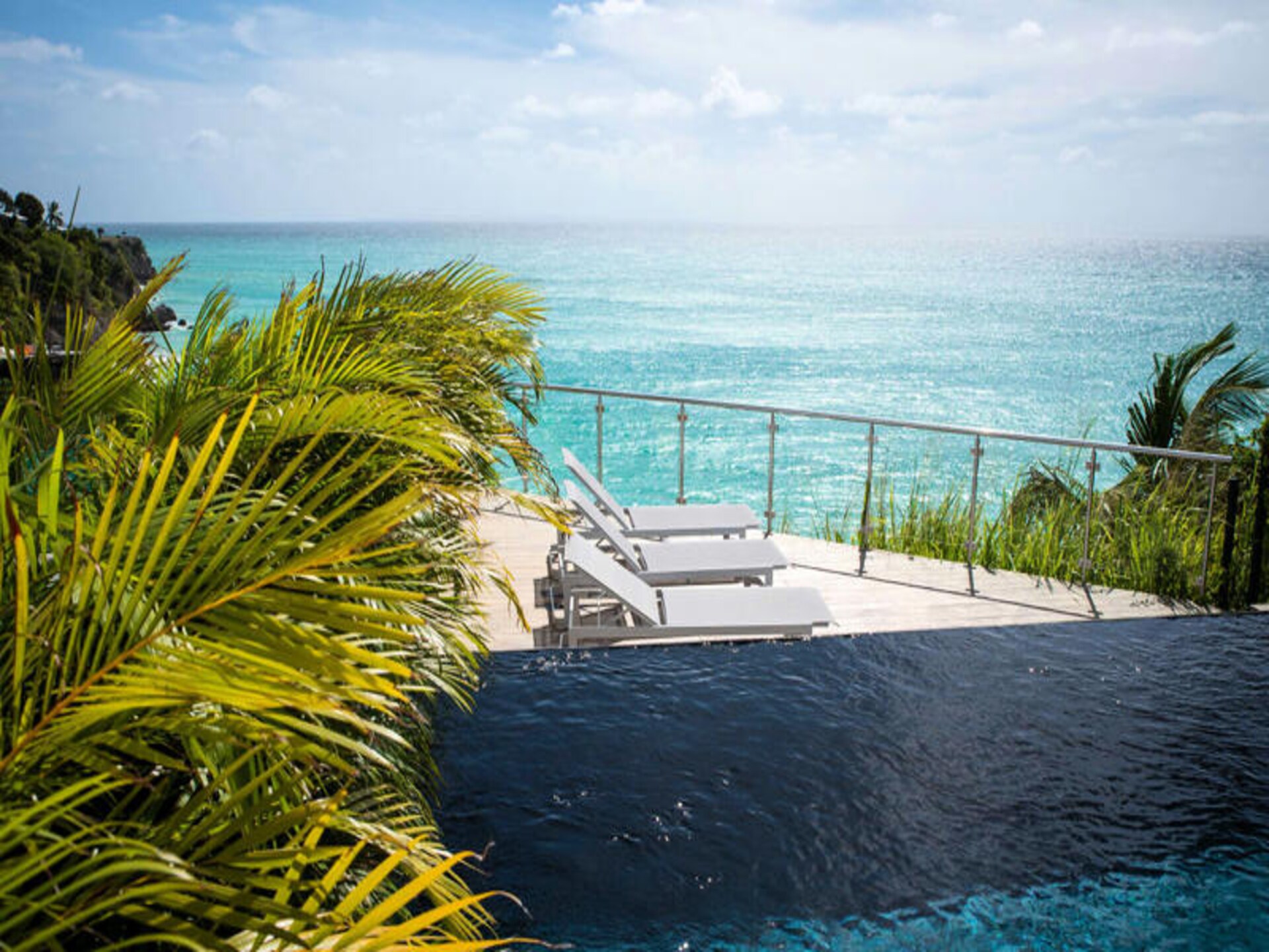 Panoramisch Zeezicht Villa met Zwembad & Jacuzzi voor 8 Personen in Le Gosier - foto 15