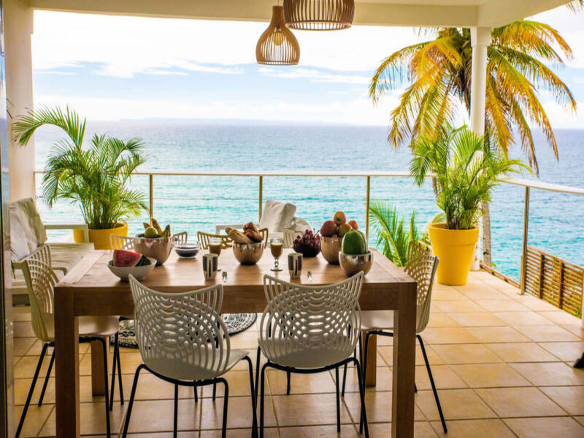 Panoramisch Zeezicht Villa met Zwembad & Jacuzzi voor 8 Personen in Le Gosier - foto 27