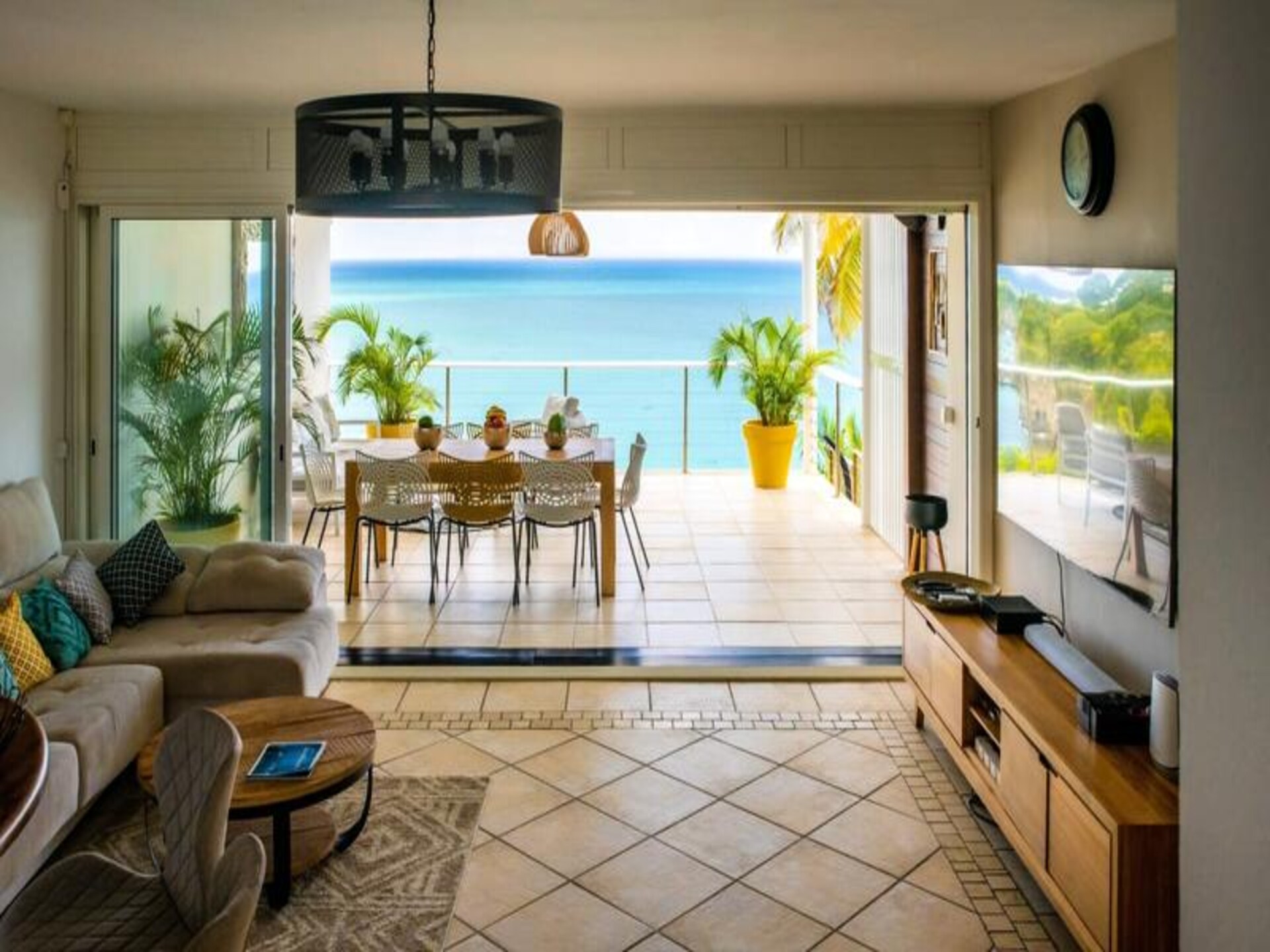 Panoramisch Zeezicht Villa met Zwembad & Jacuzzi voor 8 Personen in Le Gosier - foto 29