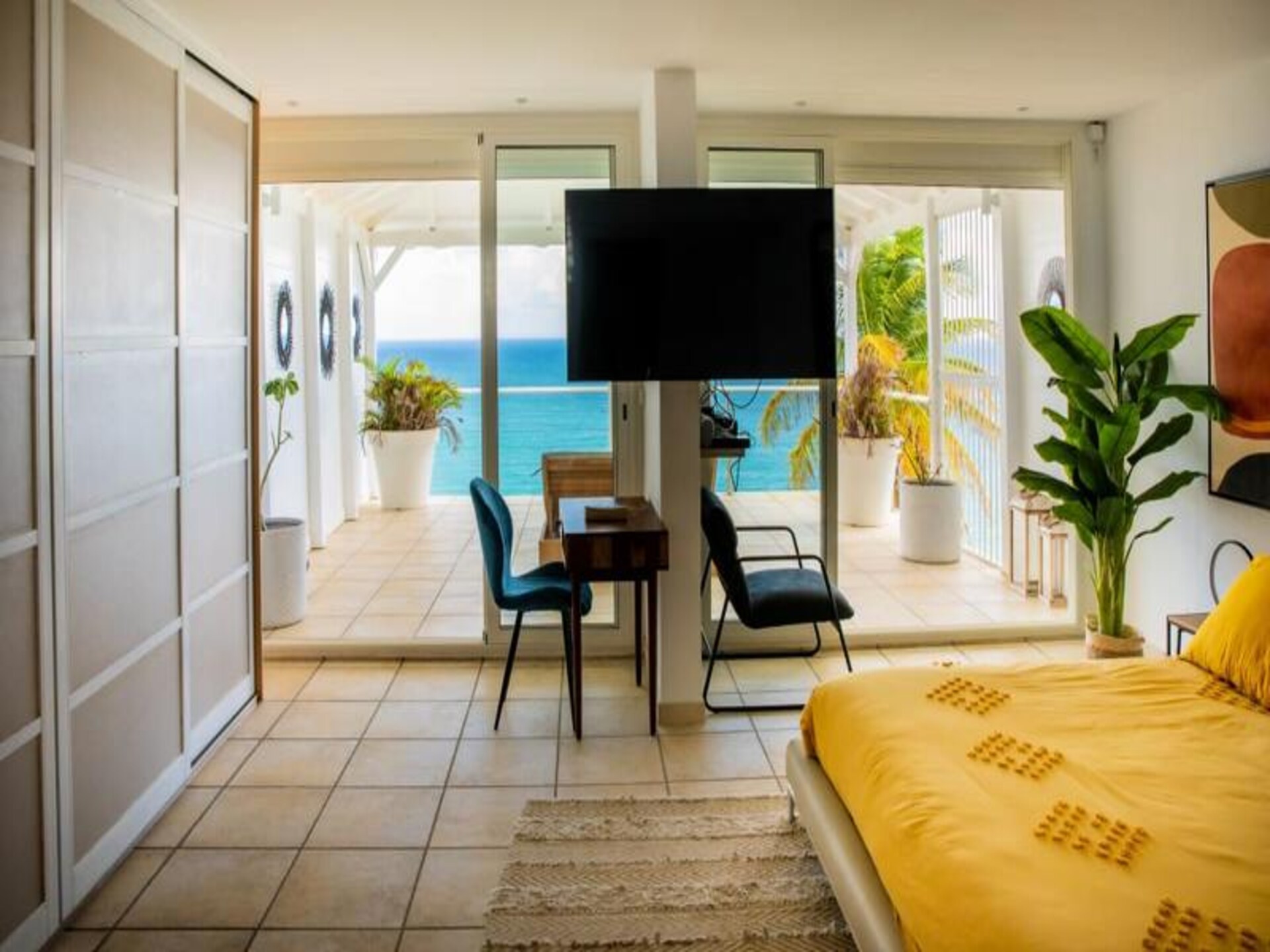 Panoramisch Zeezicht Villa met Zwembad & Jacuzzi voor 8 Personen in Le Gosier - foto 39