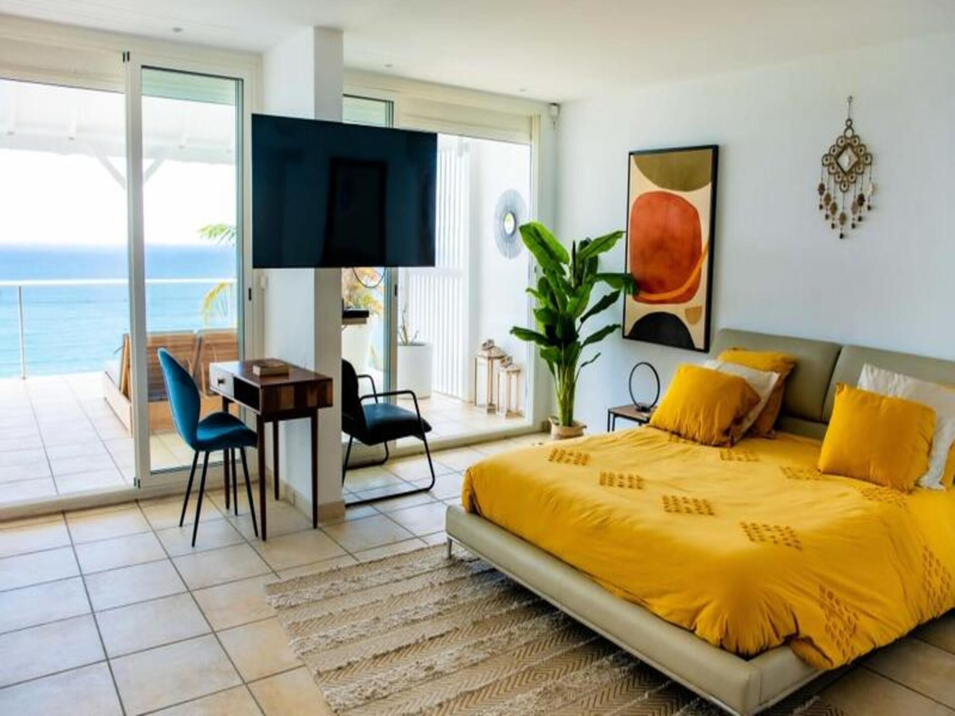 Panoramisch Zeezicht Villa met Zwembad & Jacuzzi voor 8 Personen in Le Gosier - foto 40