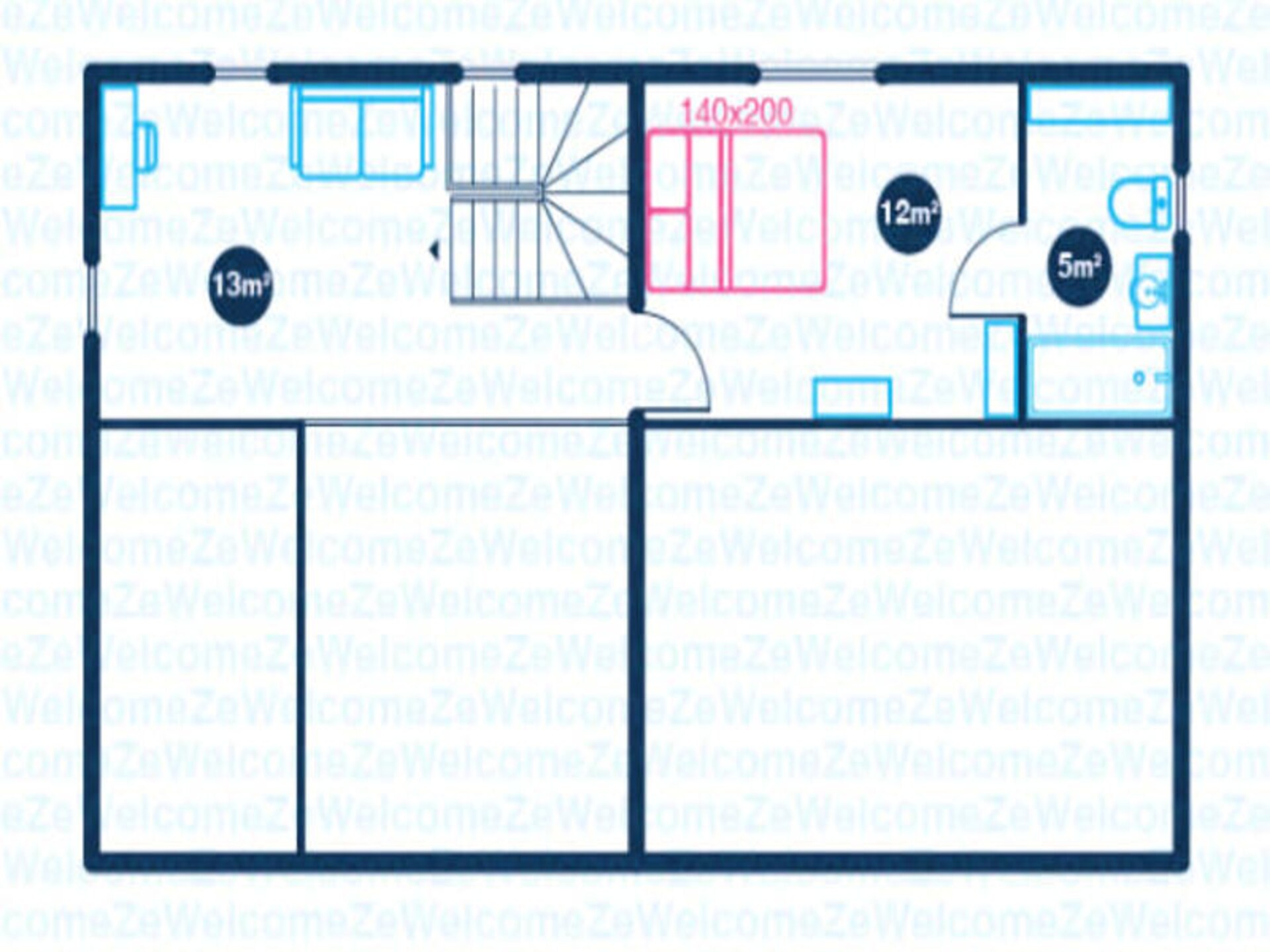 Modern appartement Orchid Dan in Gosier voor 6 personen - foto 22