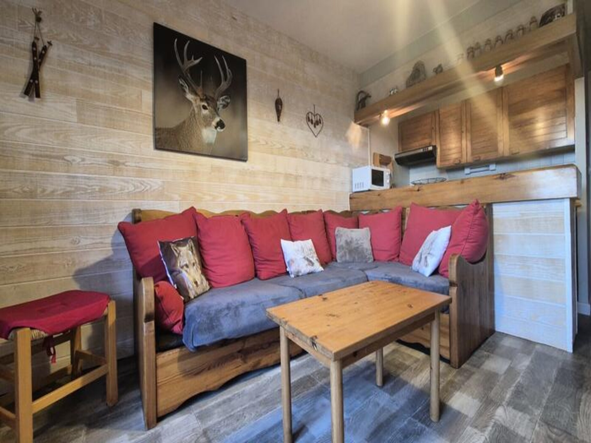 Appartement Familial Au Revard – Direct aan de piste met panoramisch uitzicht - foto 15