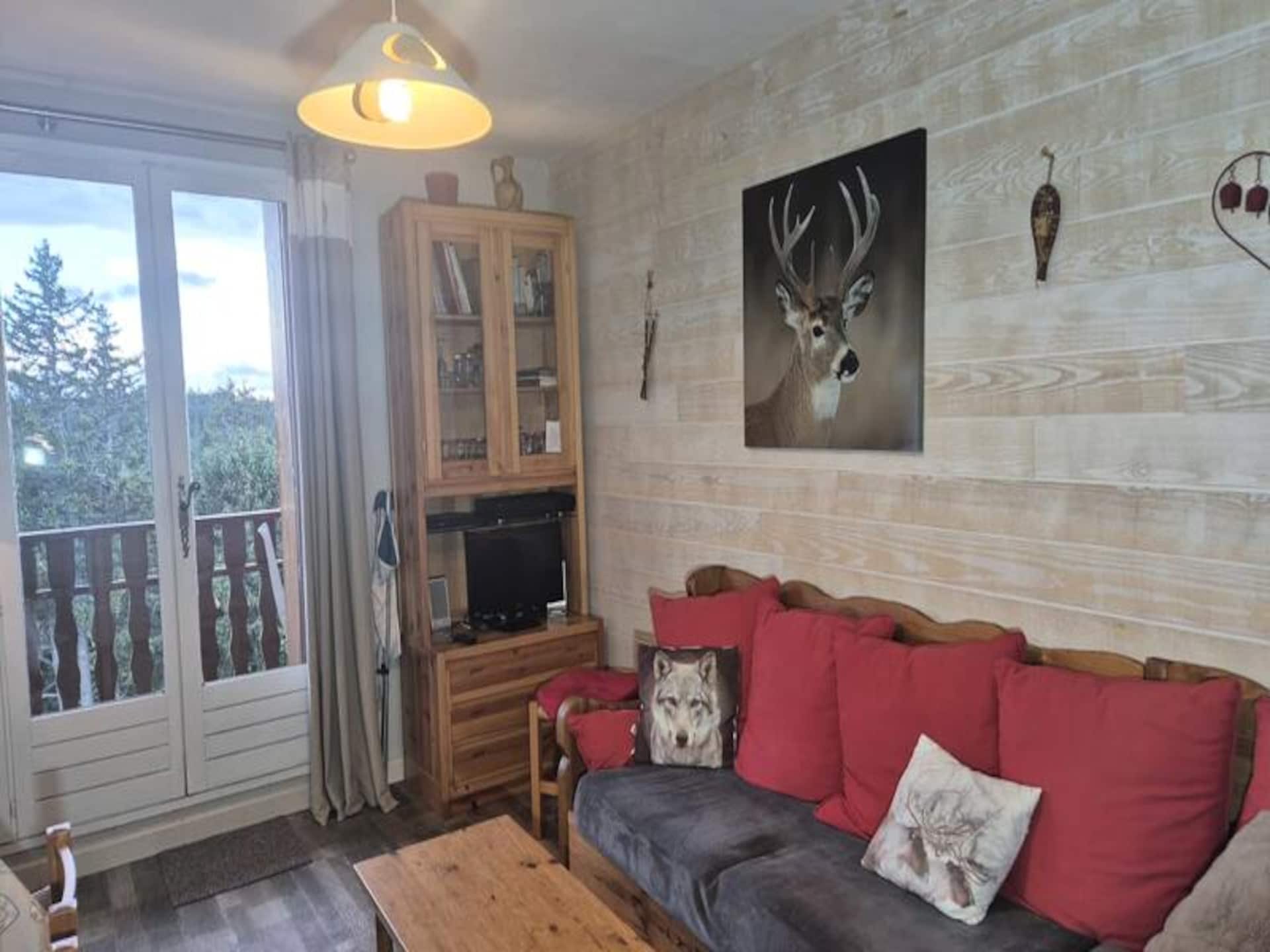 Appartement Familial Au Revard – Direct aan de piste met panoramisch uitzicht - foto 16