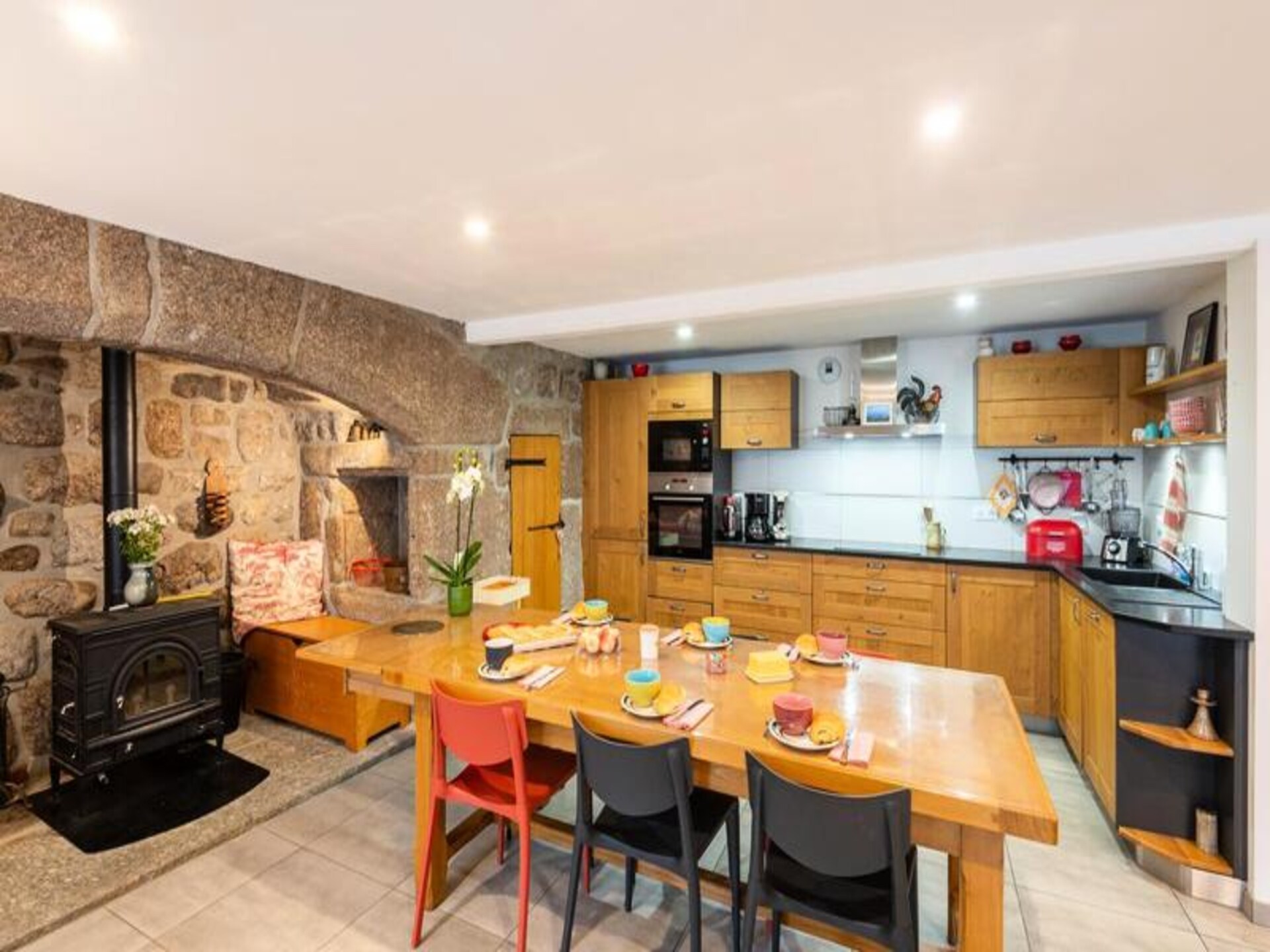 Ruim vakantiehuis voor 10 op het Aubrac-plateau met privébinnenplaats - foto 3