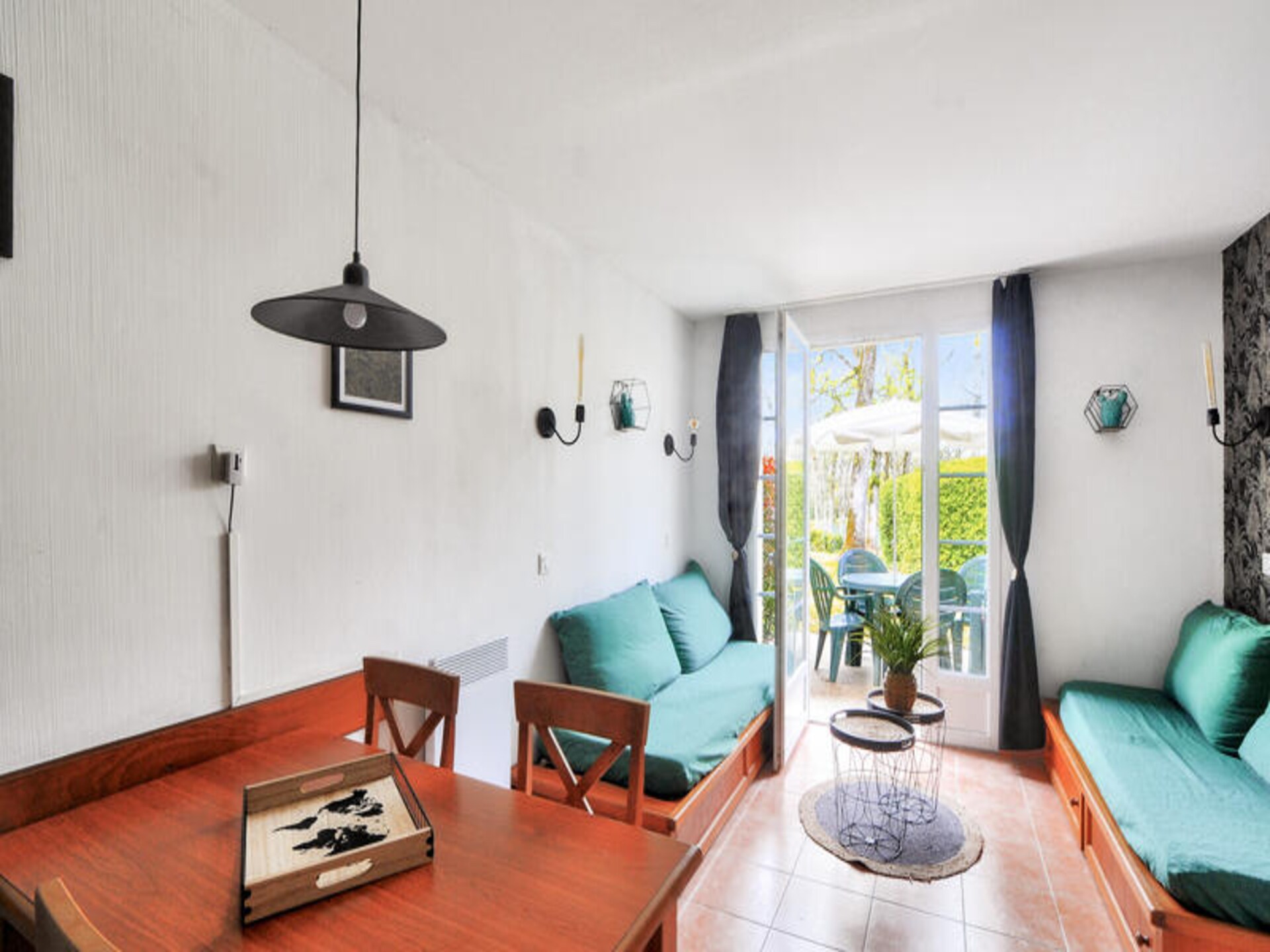 Knus appartement met tuin in Monflanquin, vlakbij het meer - foto 12