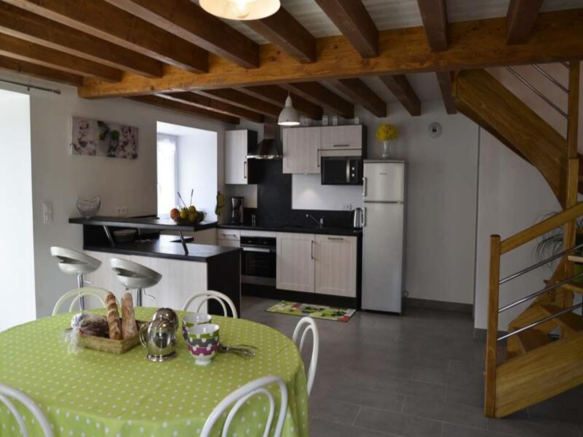 Authentiek appartement voor 4 in St Léger du Malzieu met tuin en huisdieren welkom - foto 5