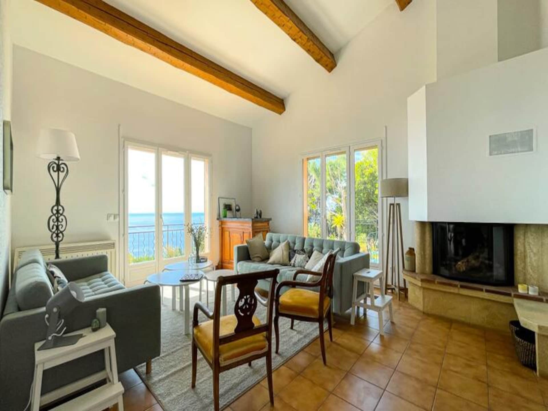 Ruim appartement voor 11 personen met panoramisch zeezicht in Saint-Raphaël - foto 5