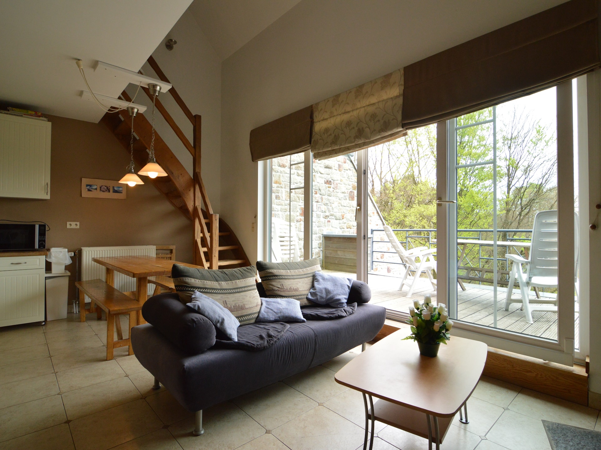 6-persoons appartement met tuin aan het meer van Robertville - foto 6