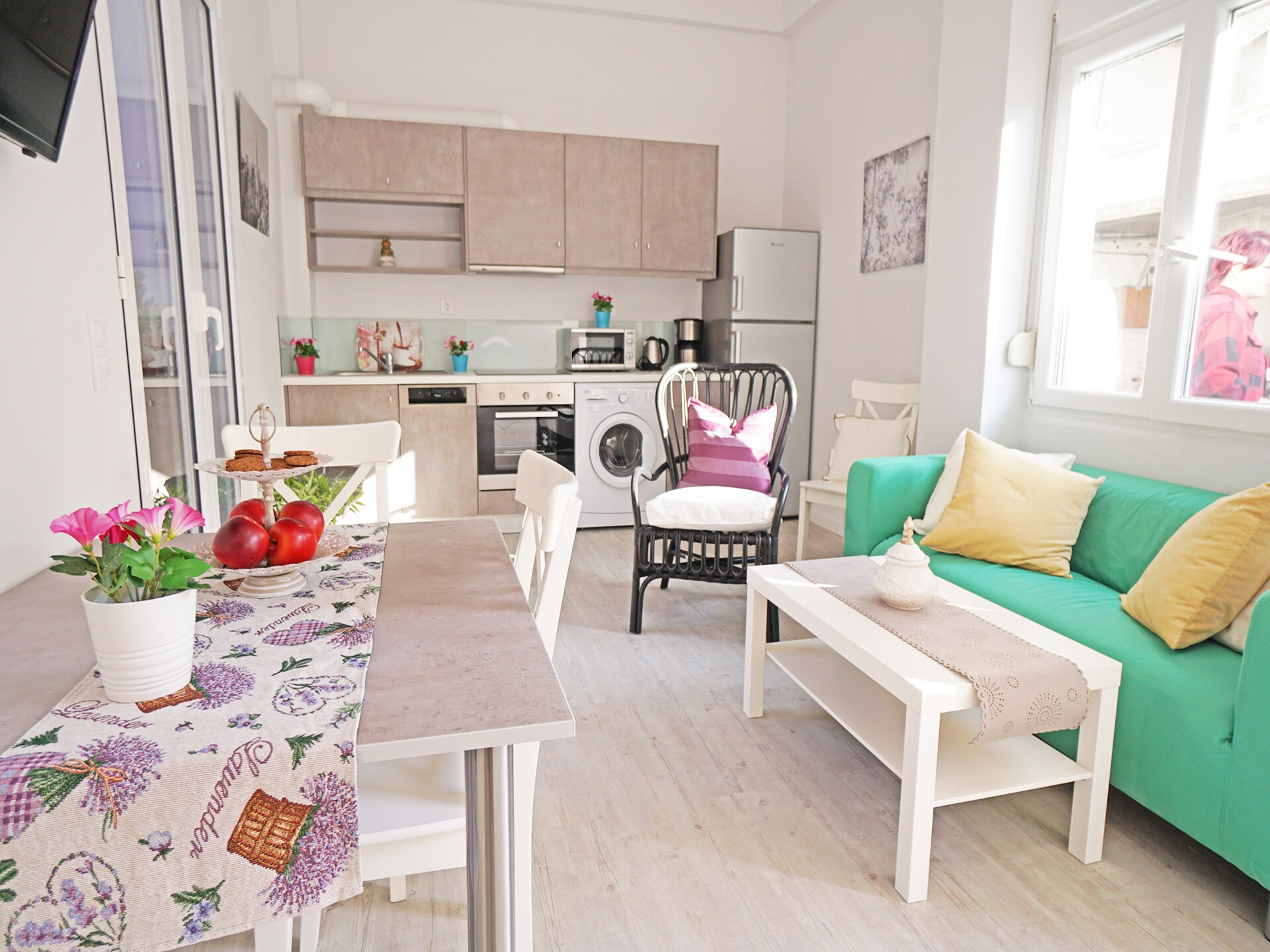 Aan het strand: Modern appartement Mare Civitas Unum in Chania - foto 7