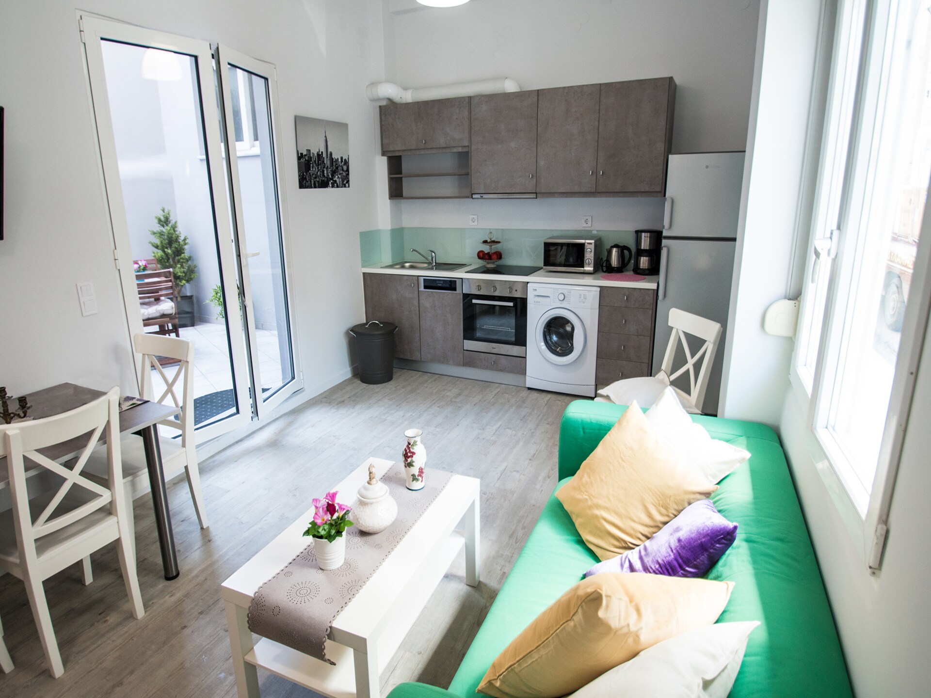 Aan het strand: Modern appartement Mare Civitas Unum in Chania - foto 5