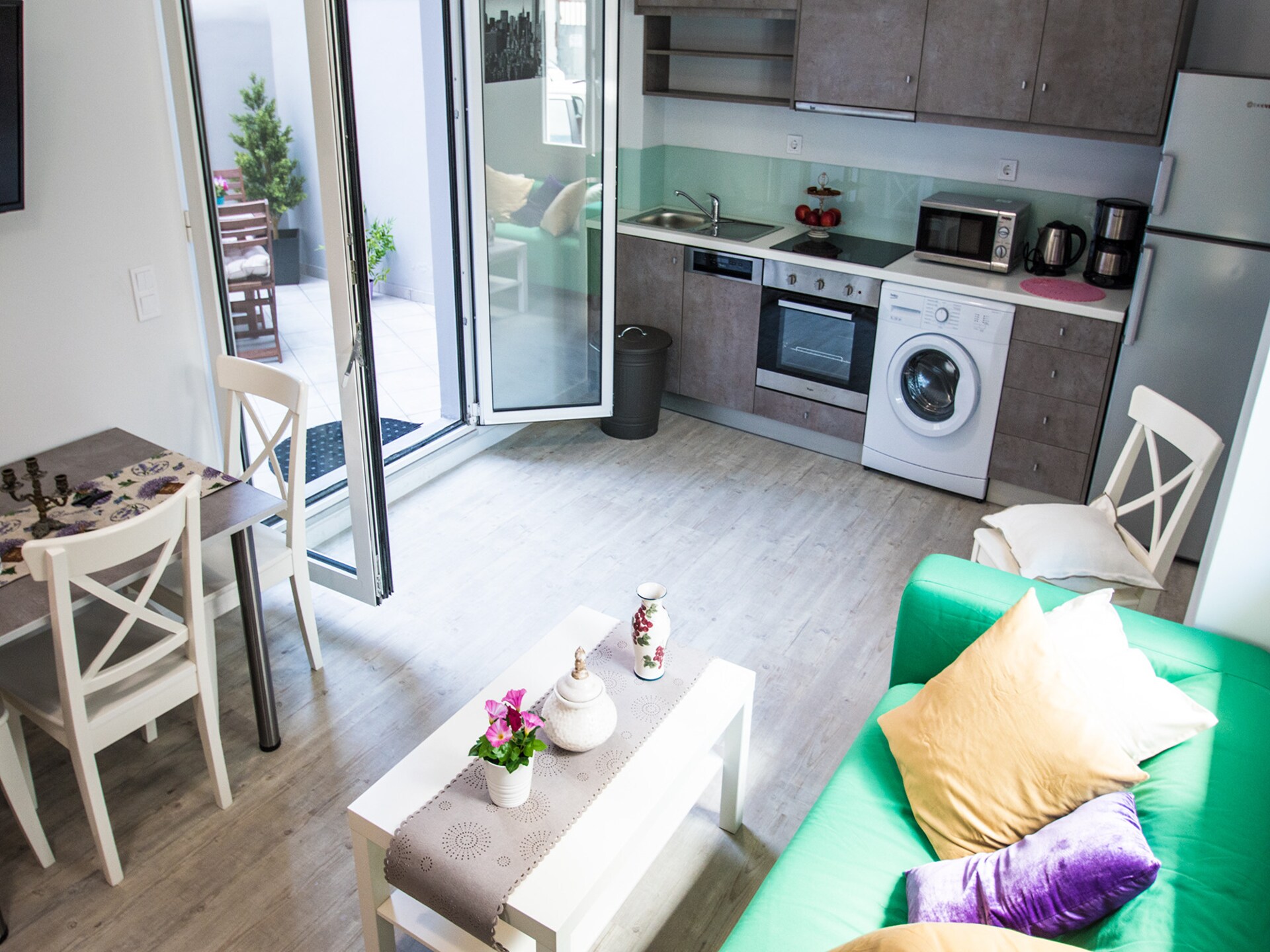 Aan het strand: Modern appartement Mare Civitas Unum in Chania - foto 8