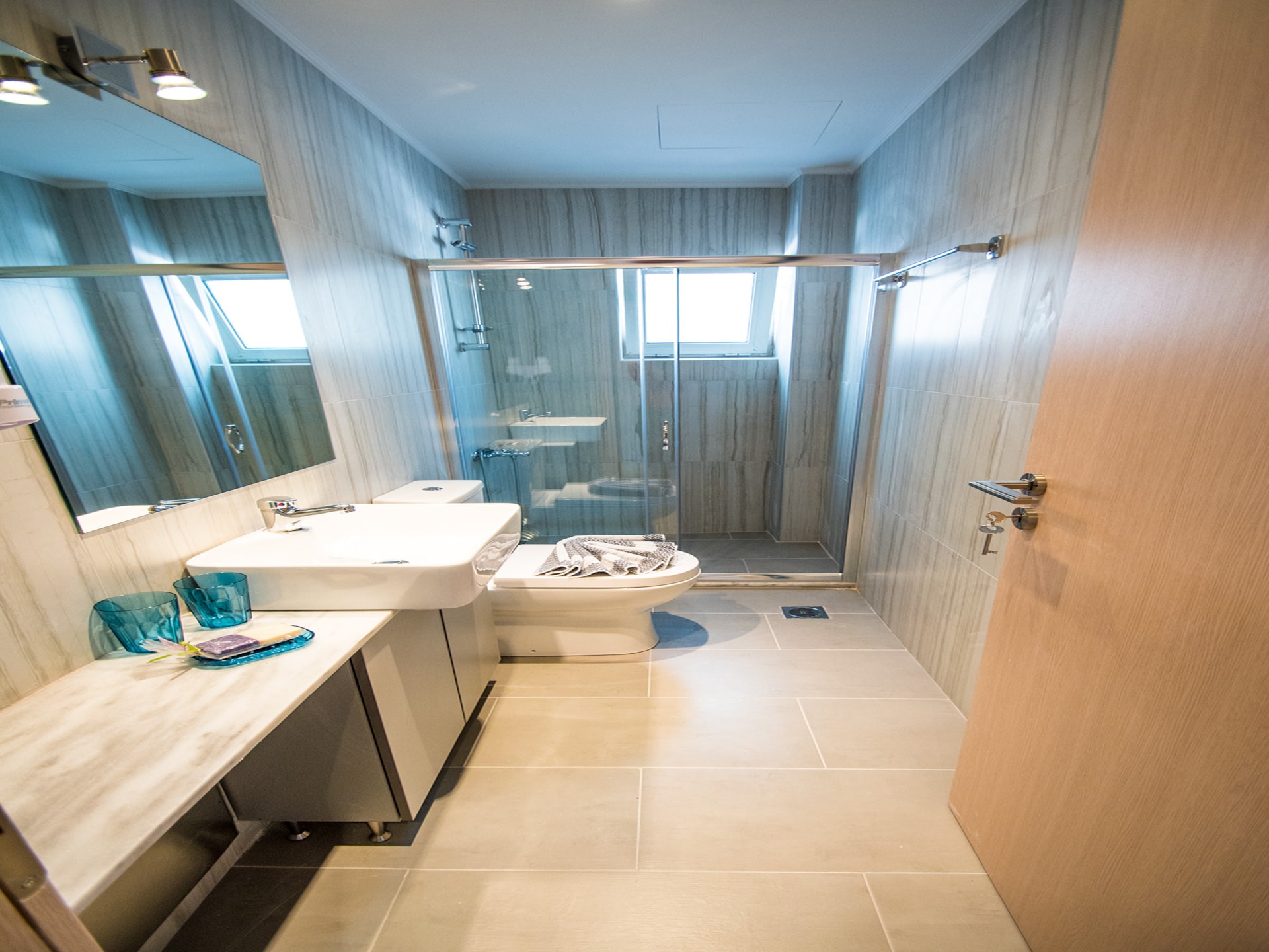 Aan het strand: Modern appartement Mare Civitas Unum in Chania - foto 11